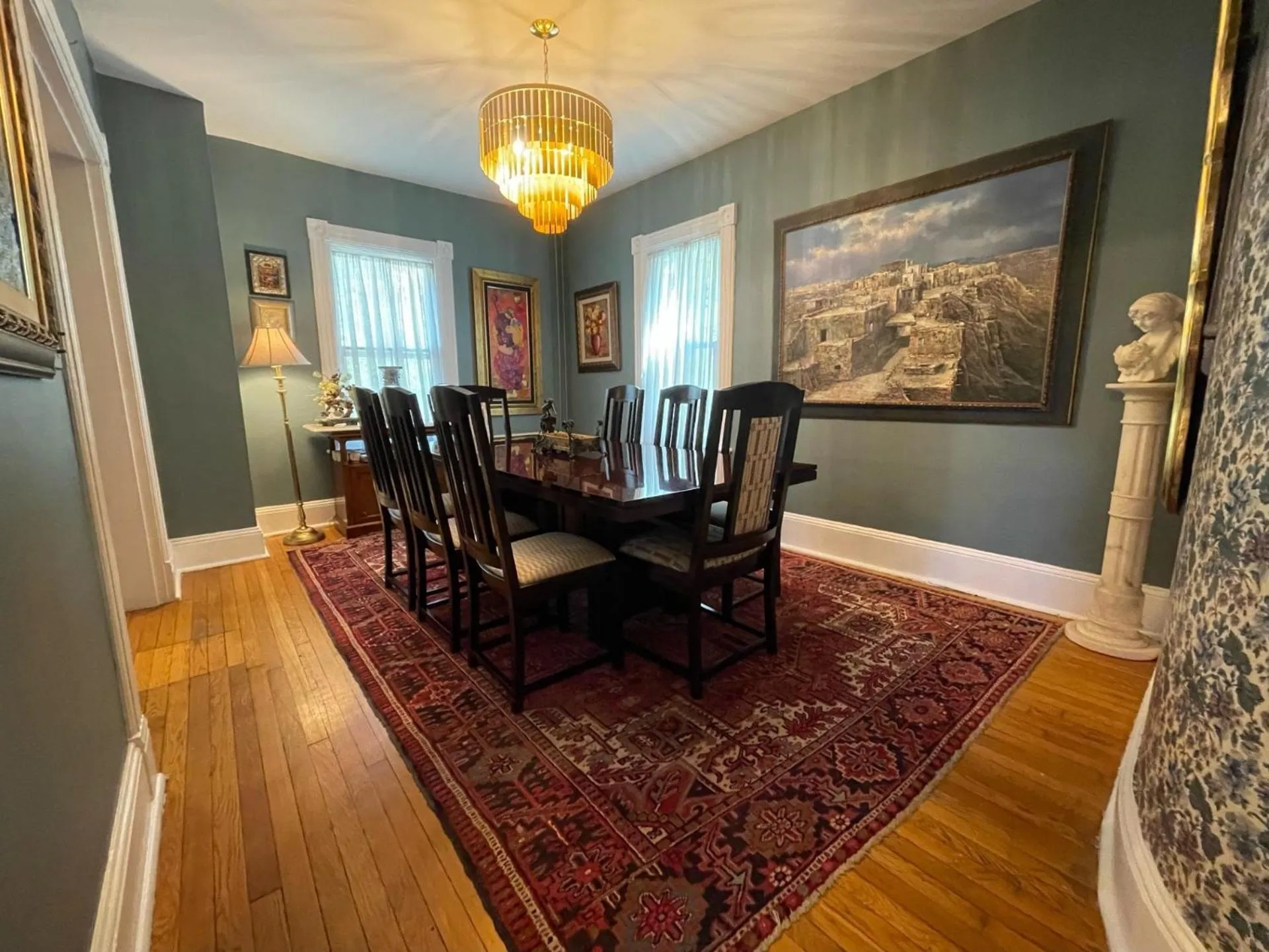 Dining area in Beacon Hermitage