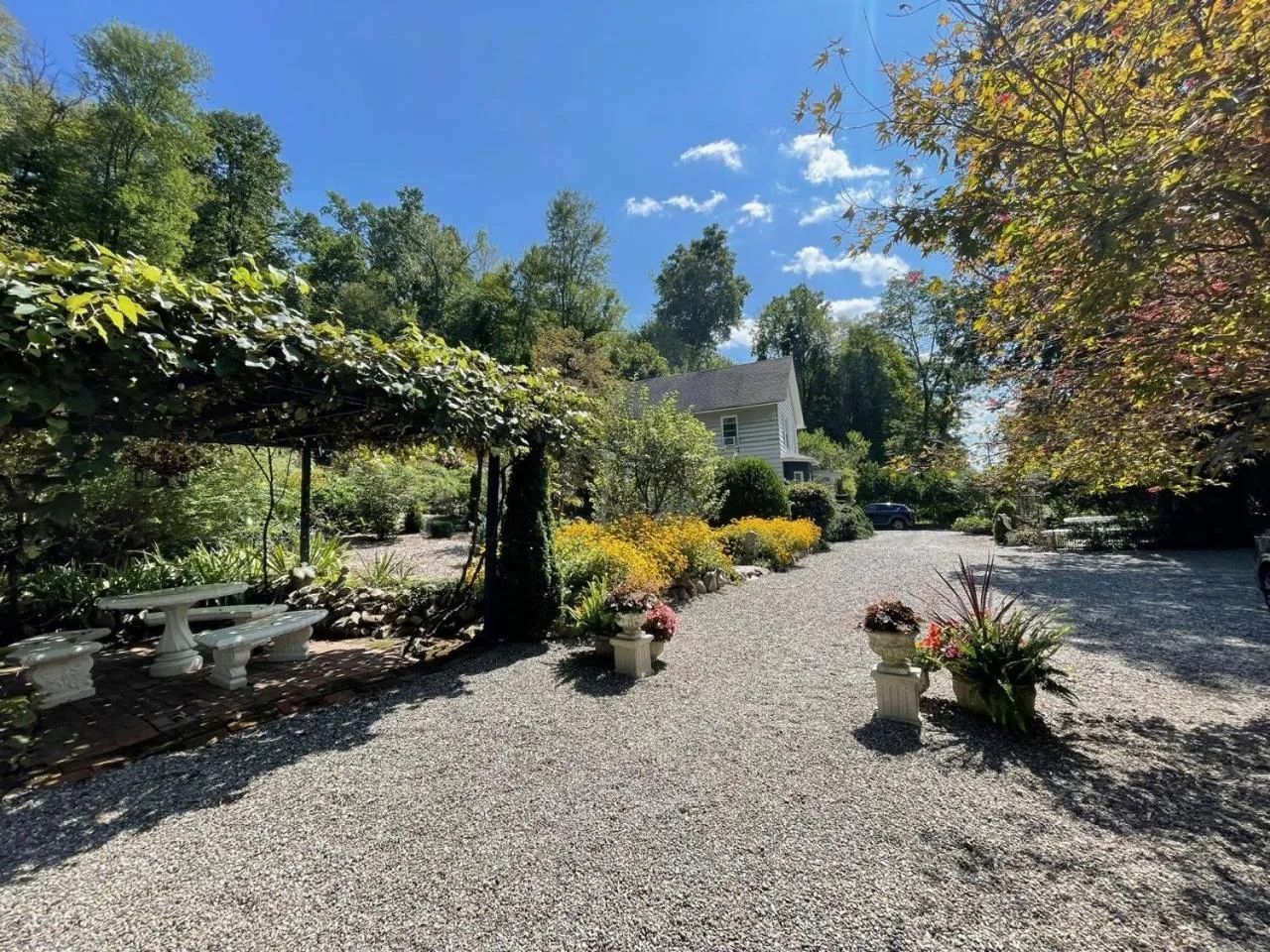 Garden in Beacon Hermitage