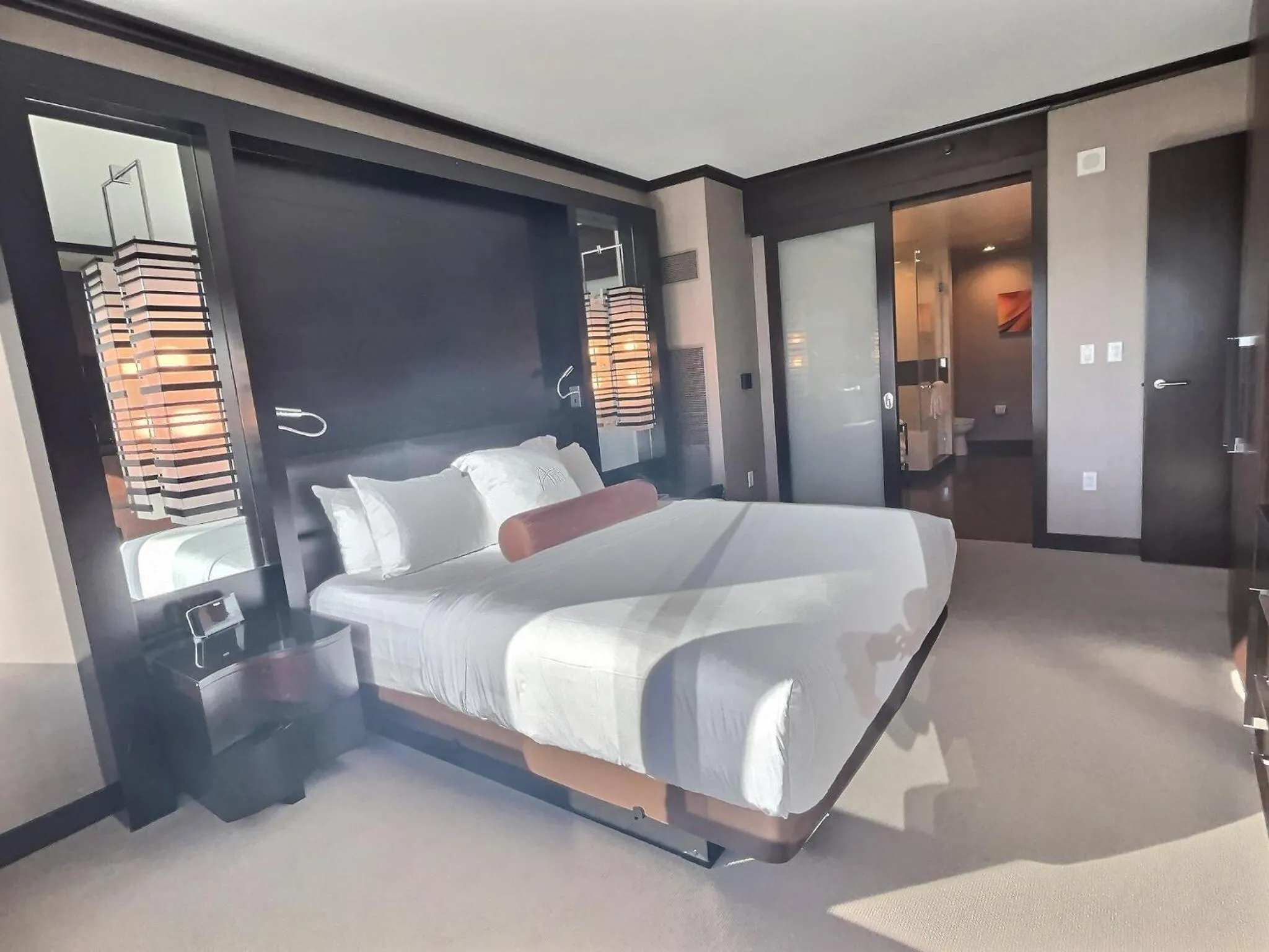 Bed in Jet Luxury at The Vdara