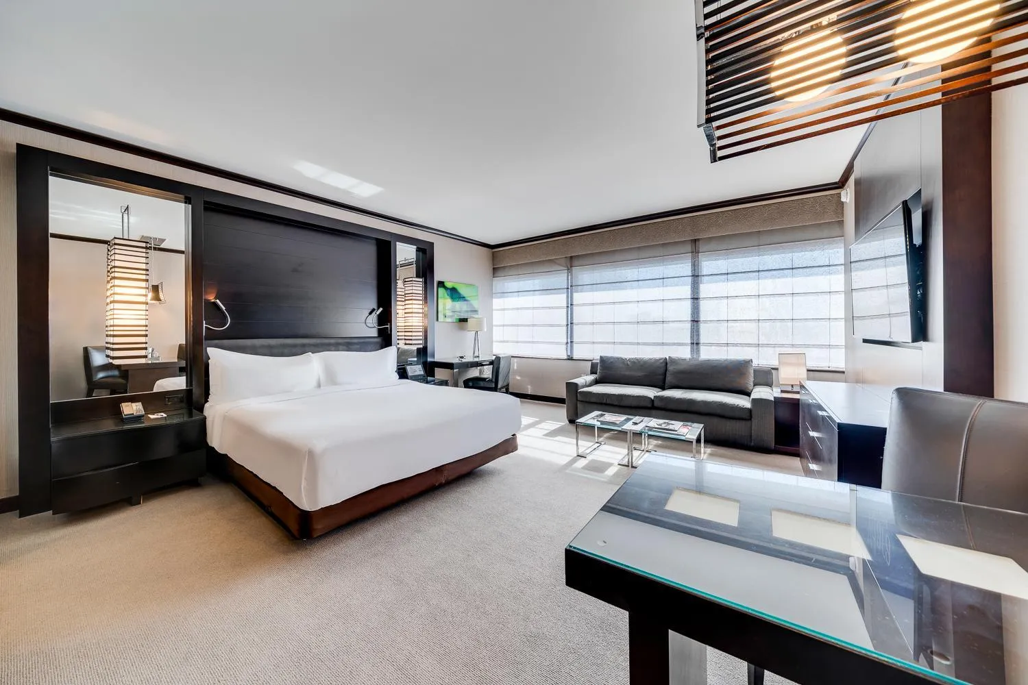 Bed in Jet Luxury at The Vdara
