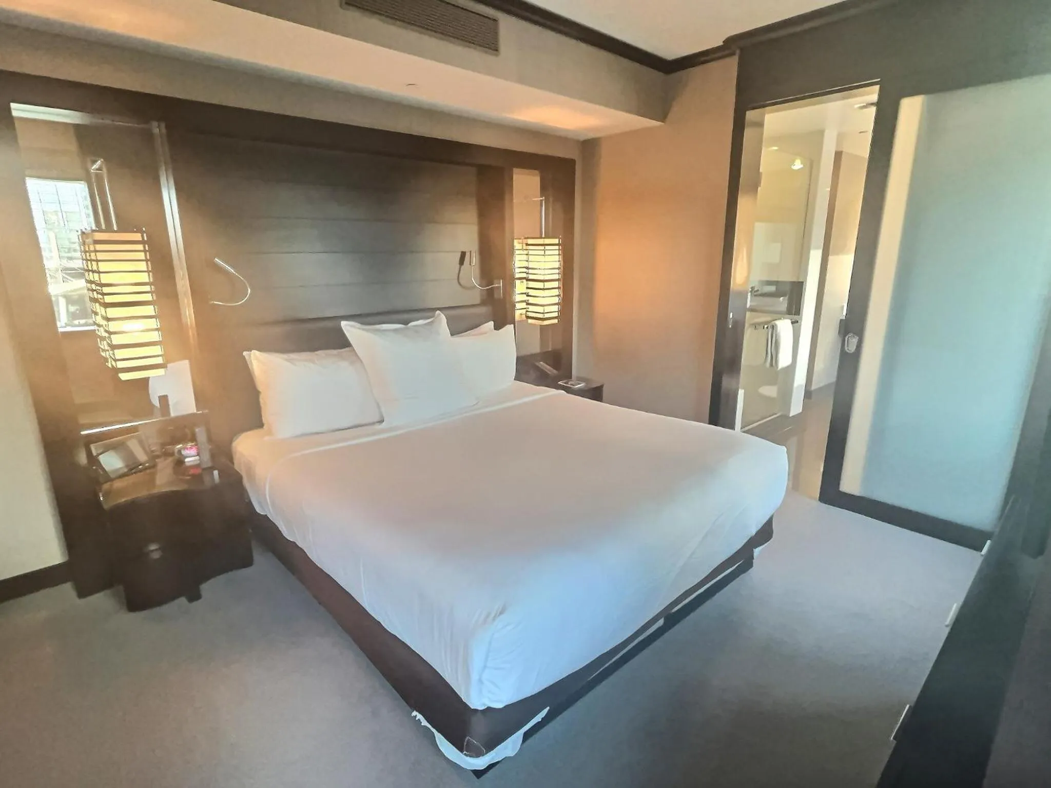 Bed in Jet Luxury at The Vdara