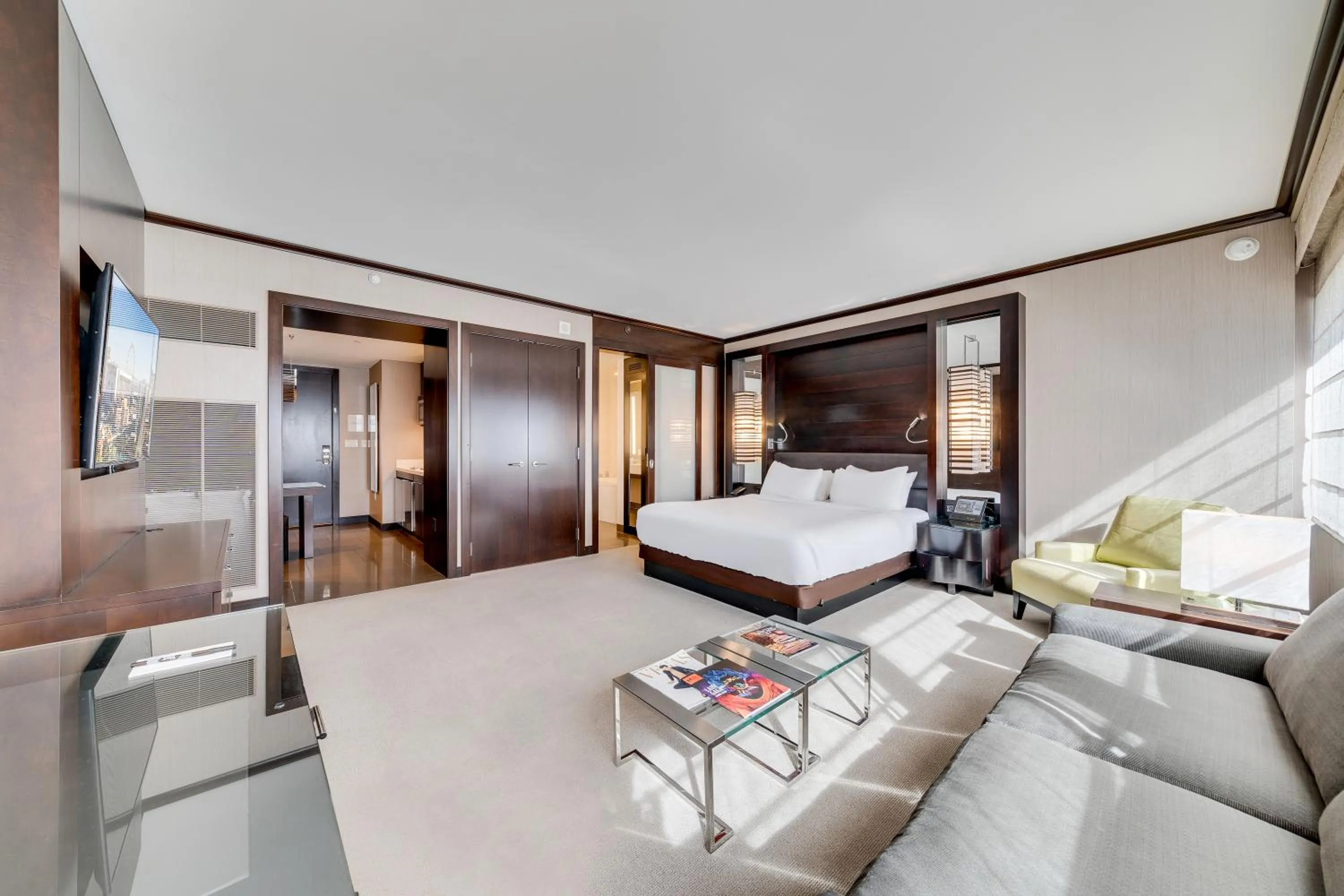 Bed in Jet Luxury at The Vdara