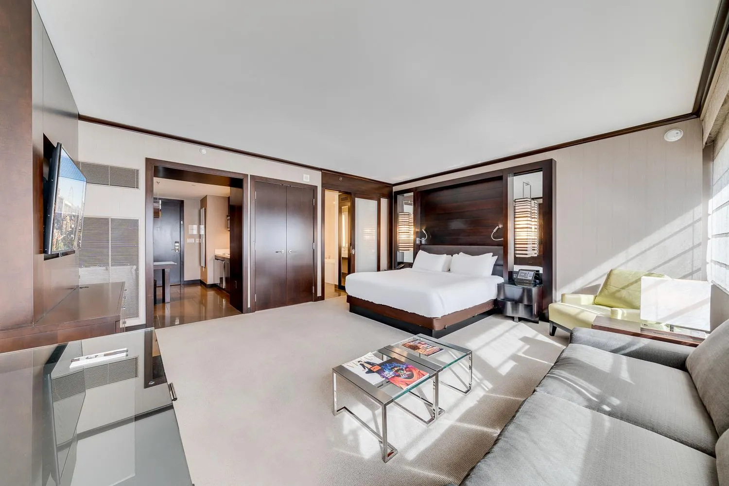 Bed in Jet Luxury at The Vdara