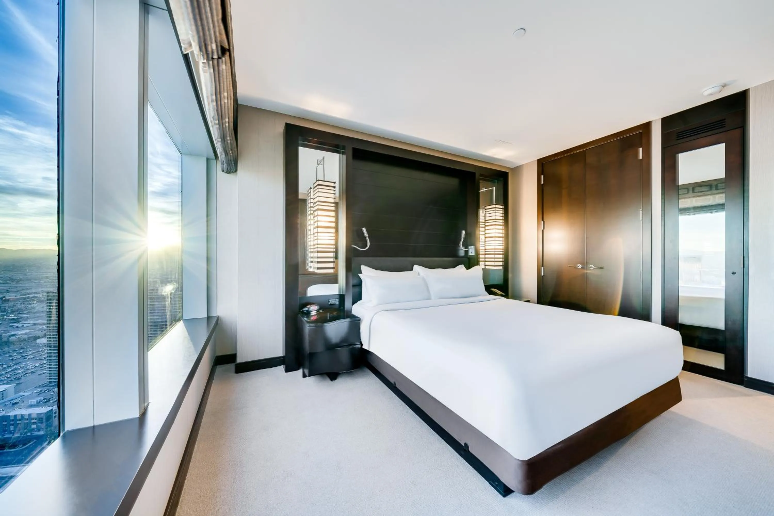 Bed in Jet Luxury at The Vdara