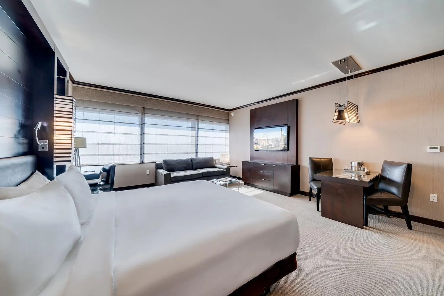 Bed in Jet Luxury at The Vdara