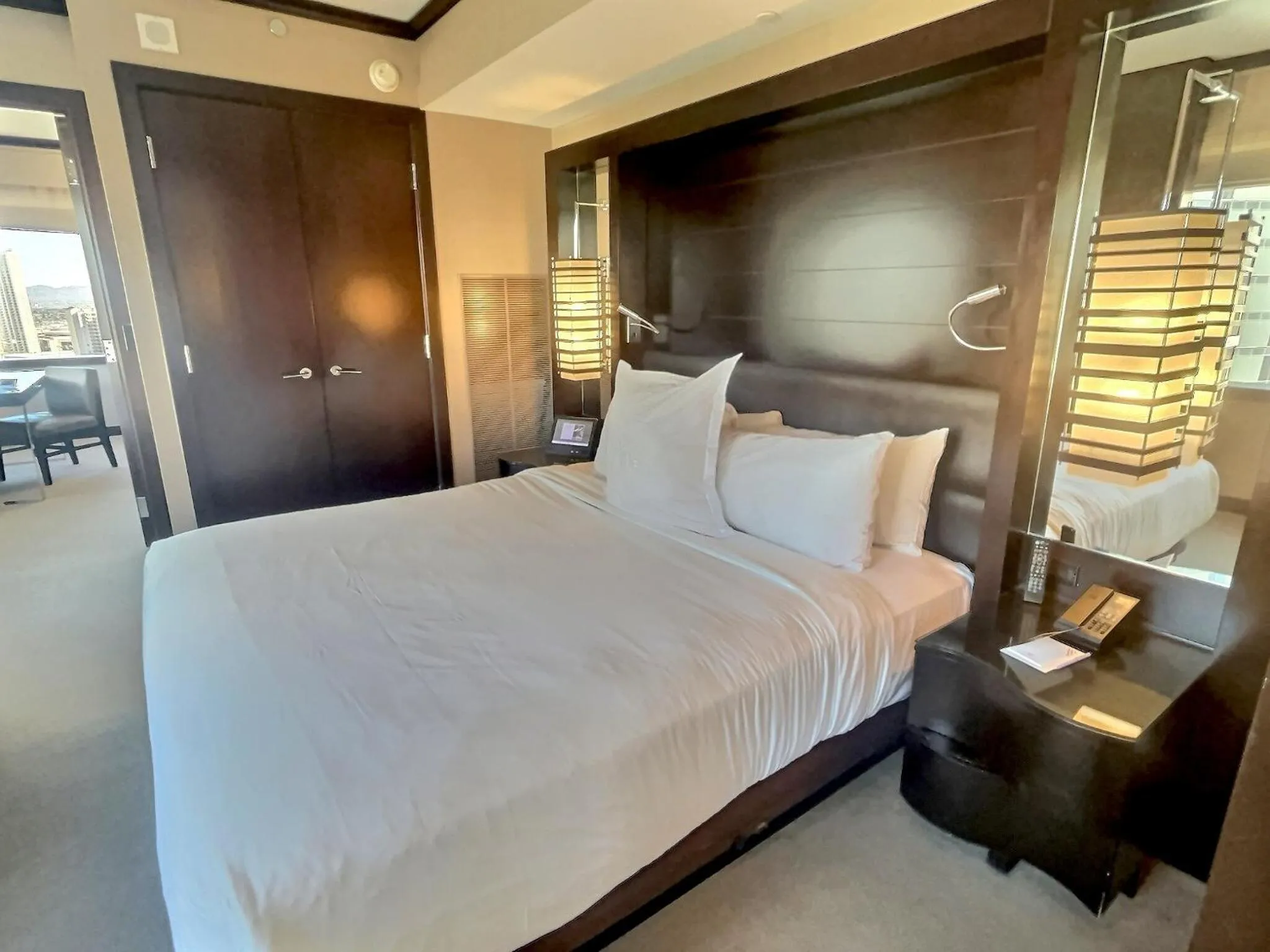 Bed in Jet Luxury at The Vdara