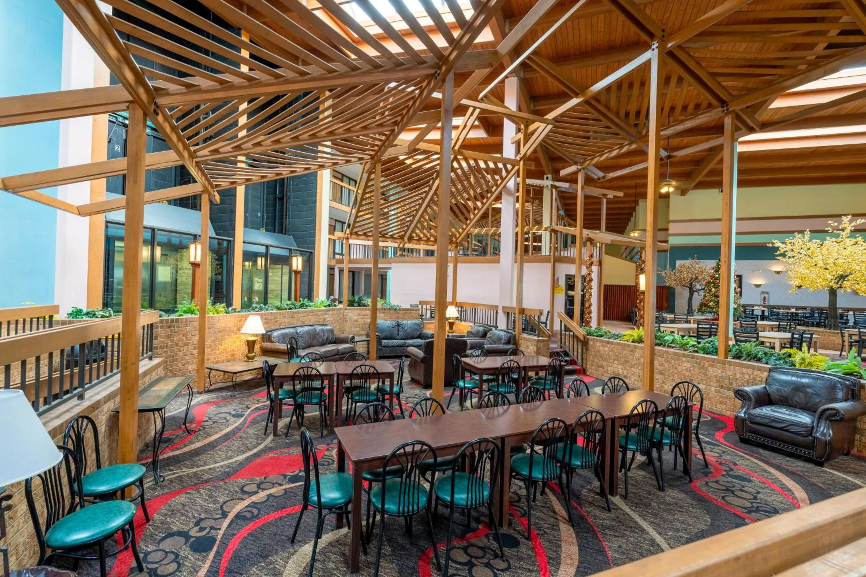 Seating area in MCM Grande FunDome Odessa