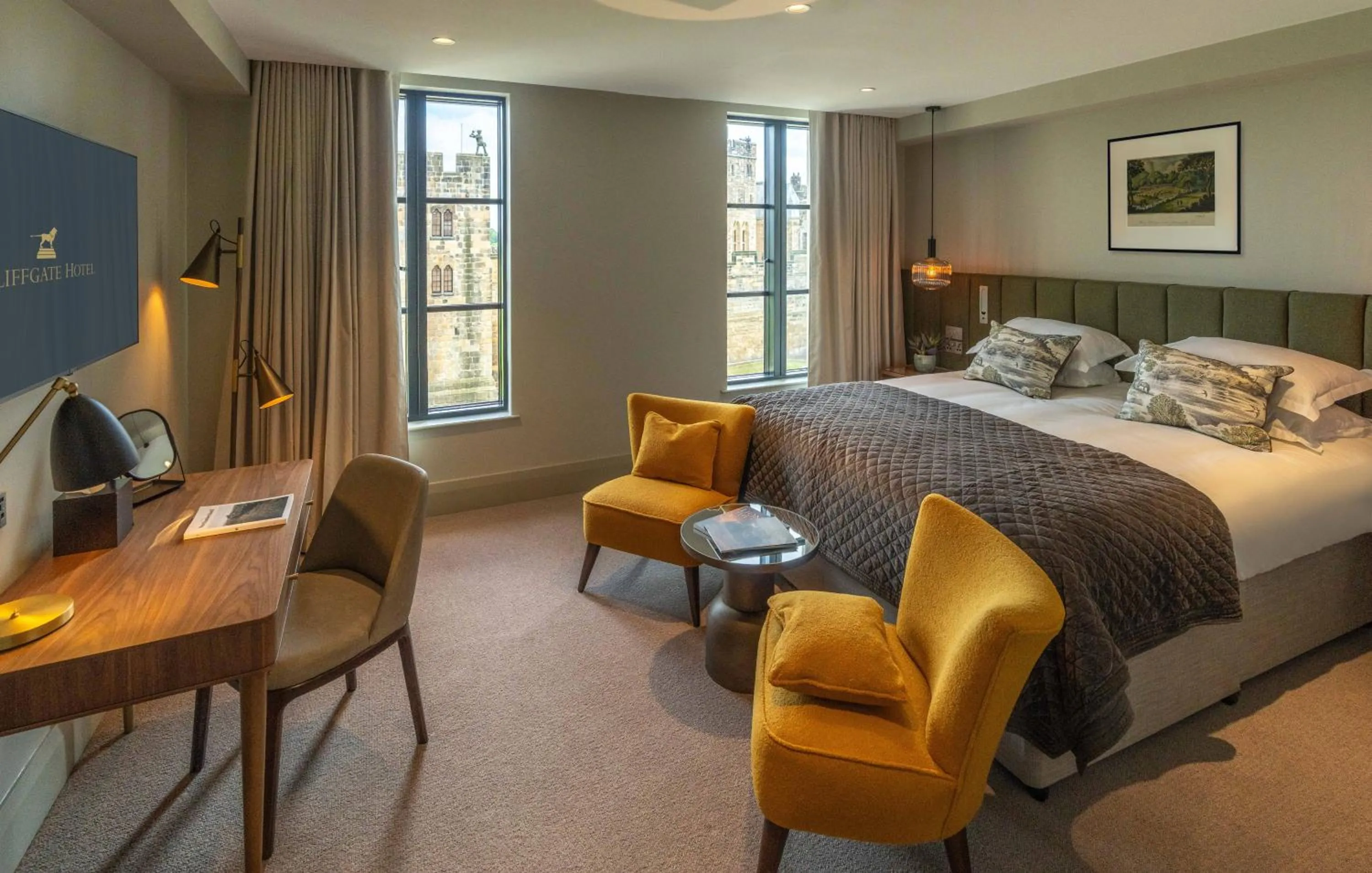 Bed in Bailiffgate Hotel