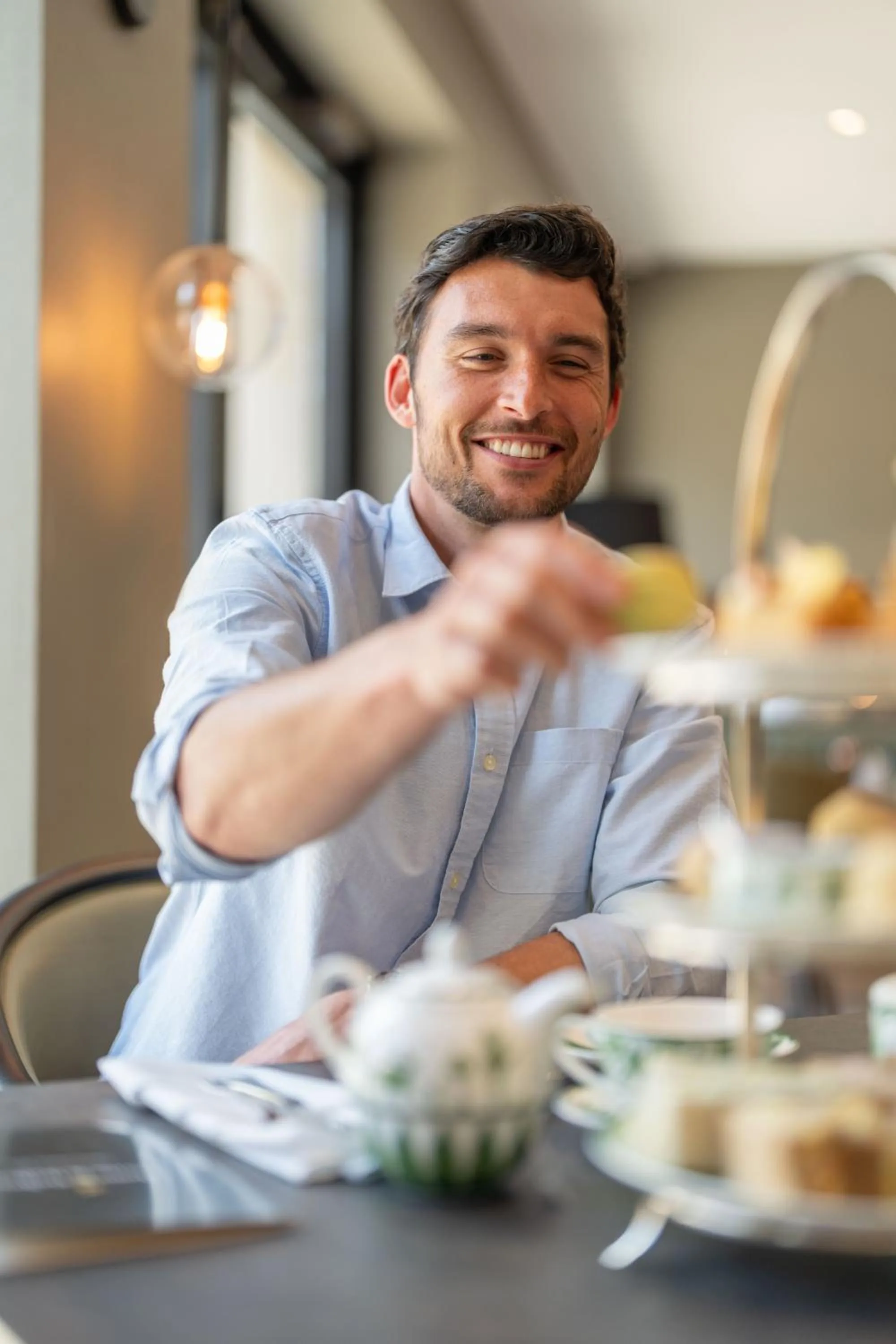 Dining area in Bailiffgate Hotel