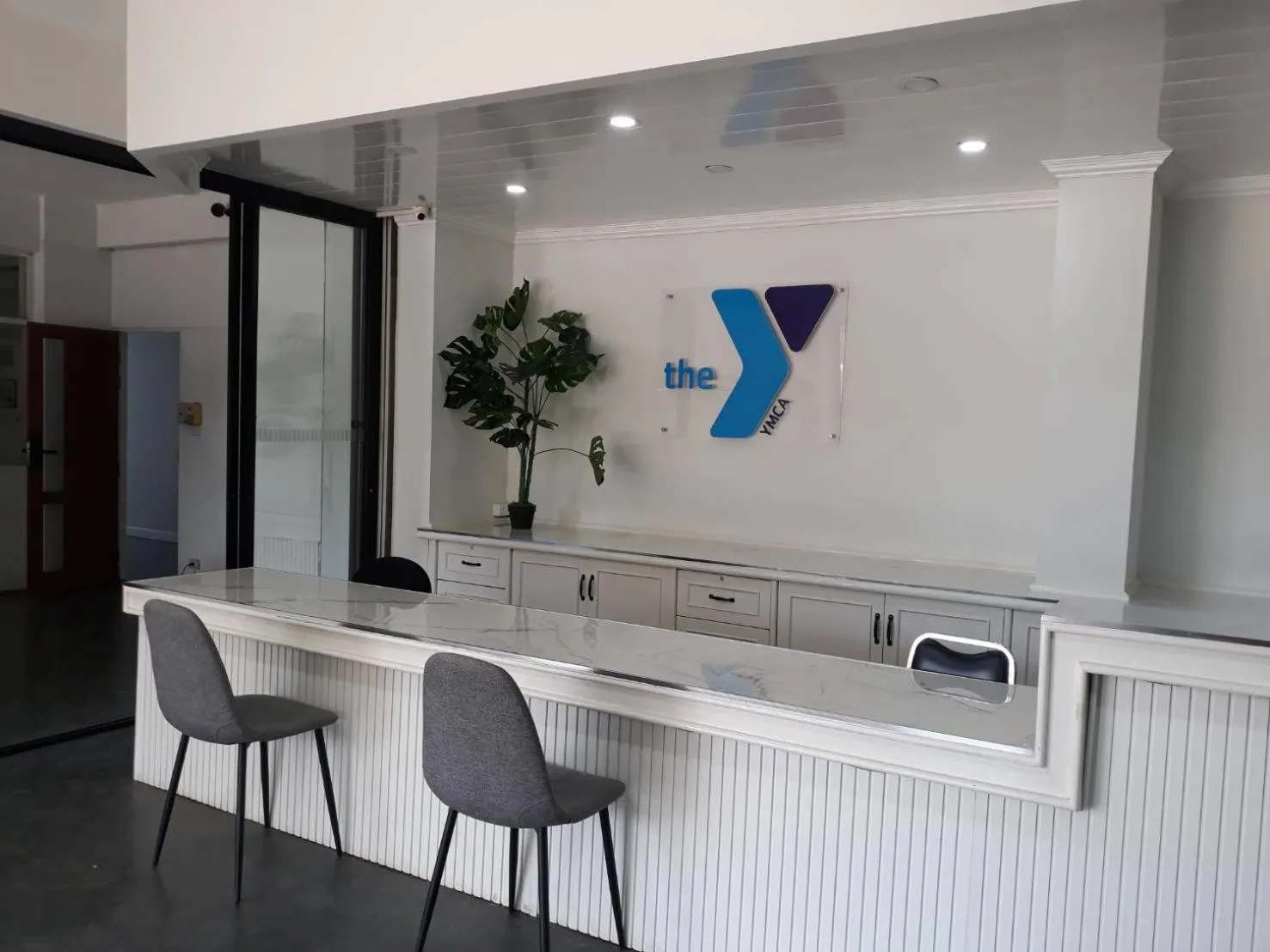 Lobby or reception in YMCA International Hotel Chiangrai