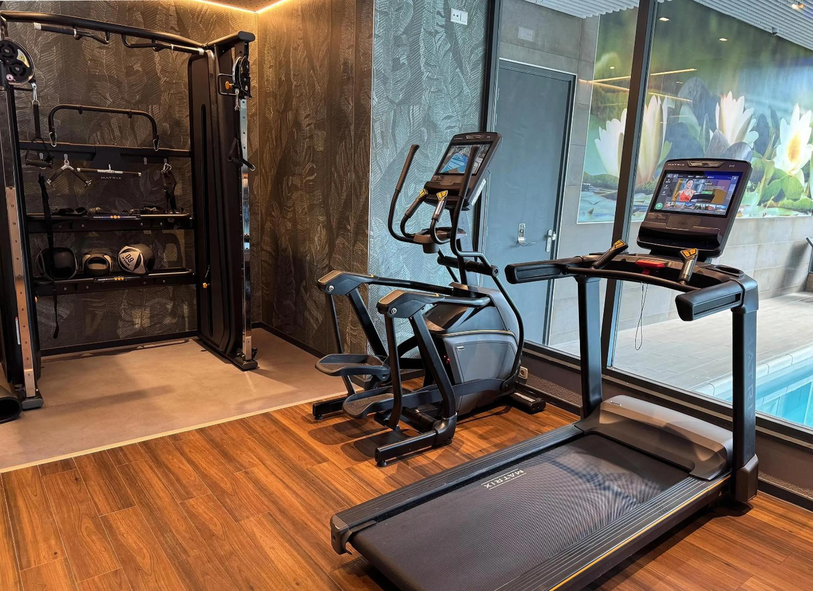 Fitness centre/facilities in Hotel Mitland