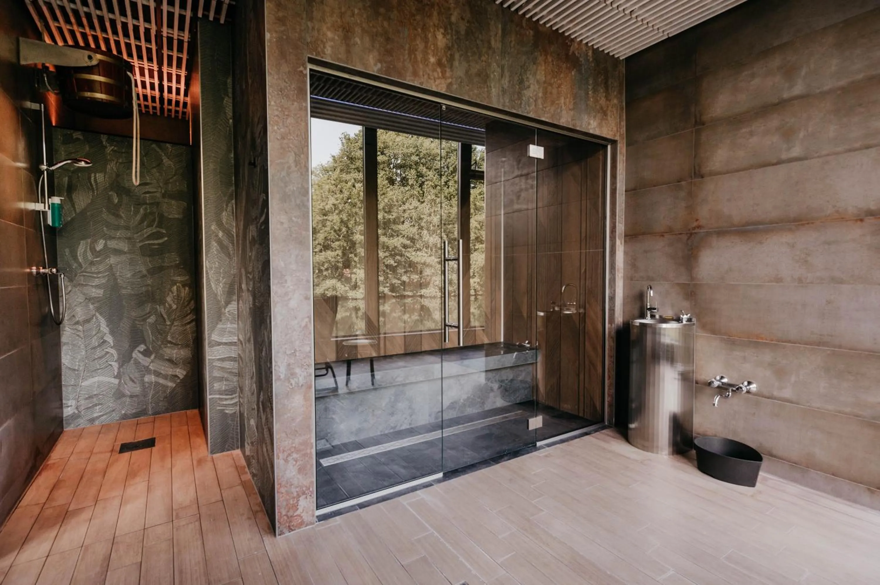 Sauna in Hotel Mitland