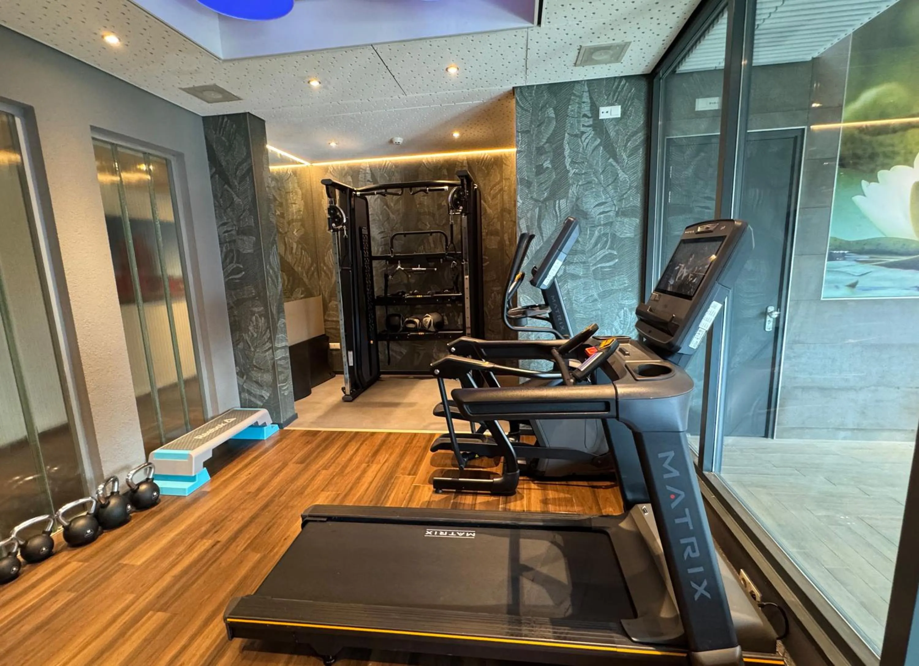 Fitness centre/facilities in Hotel Mitland