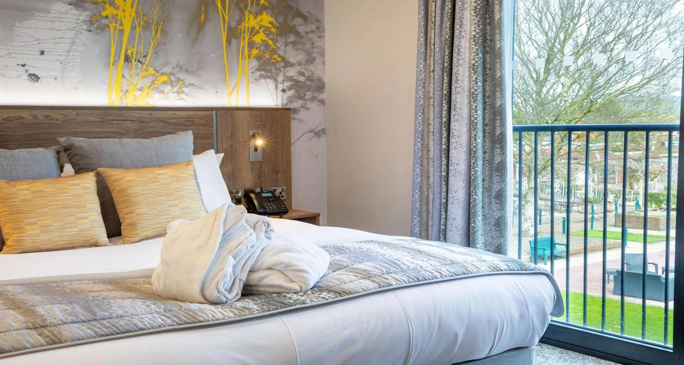 Bedroom, Bed in Barton Manor Hotel & Spa; BW Signature Collection