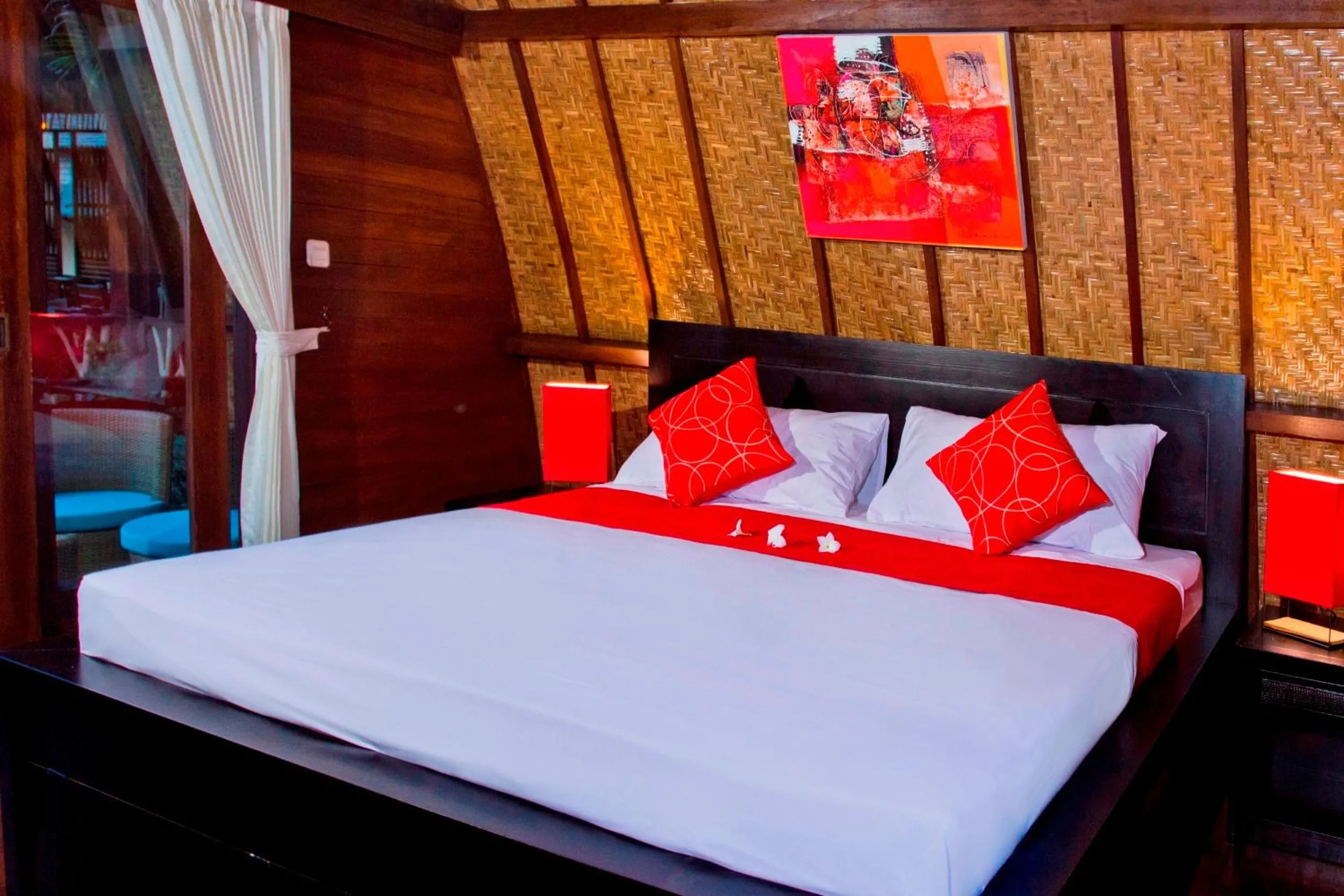 Bed in D'Wahana Resort