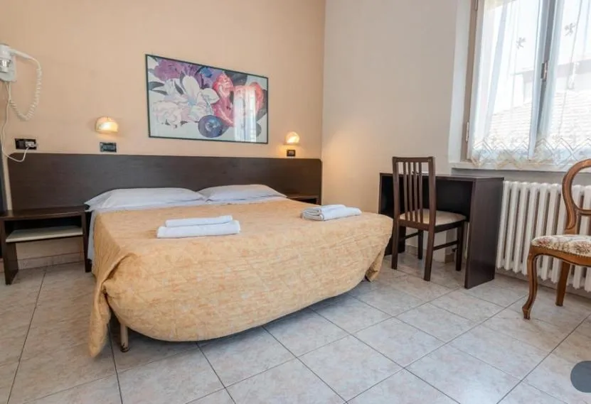 Bed in Hotel Villa Dina