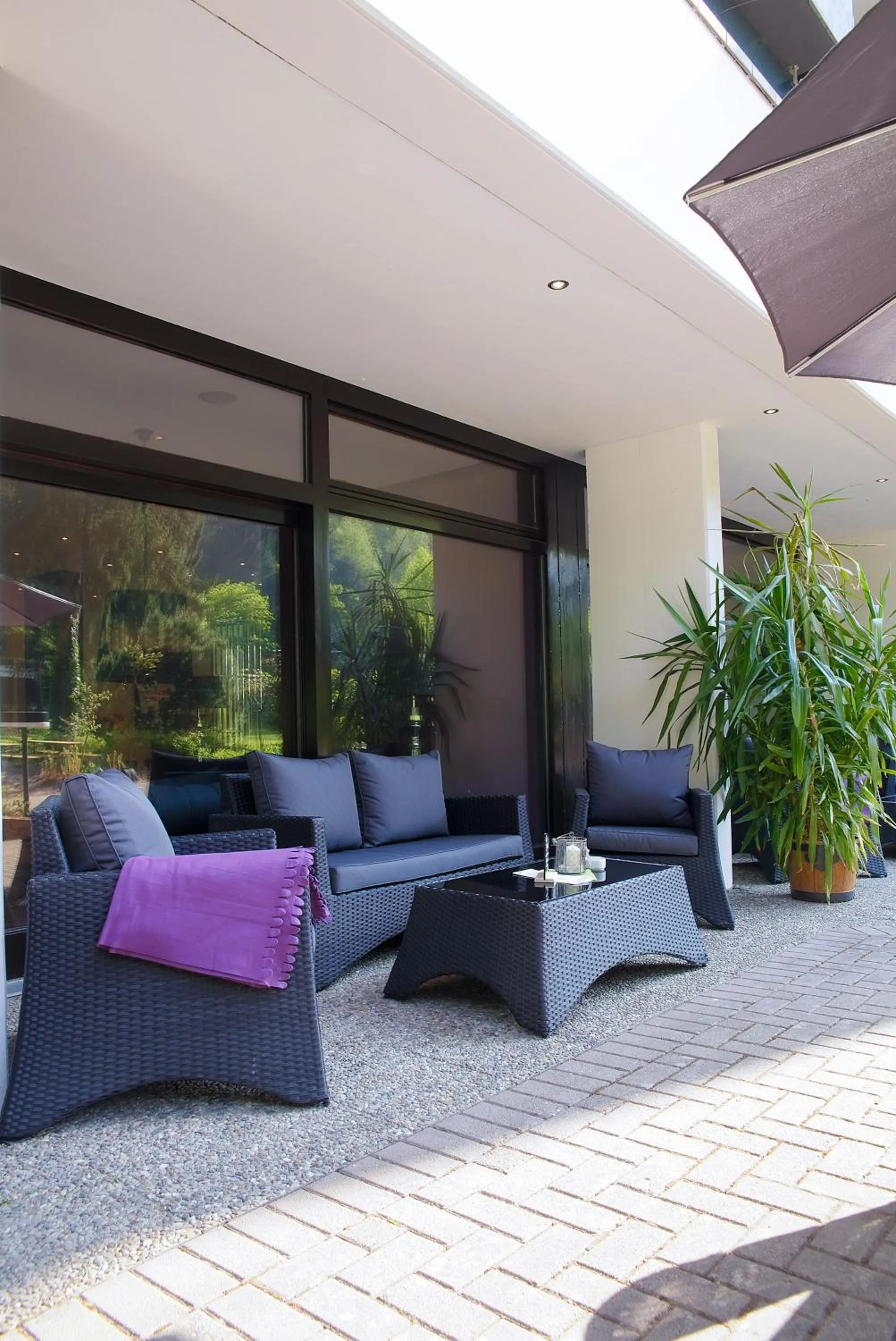 Patio in Hotel Luisenpark