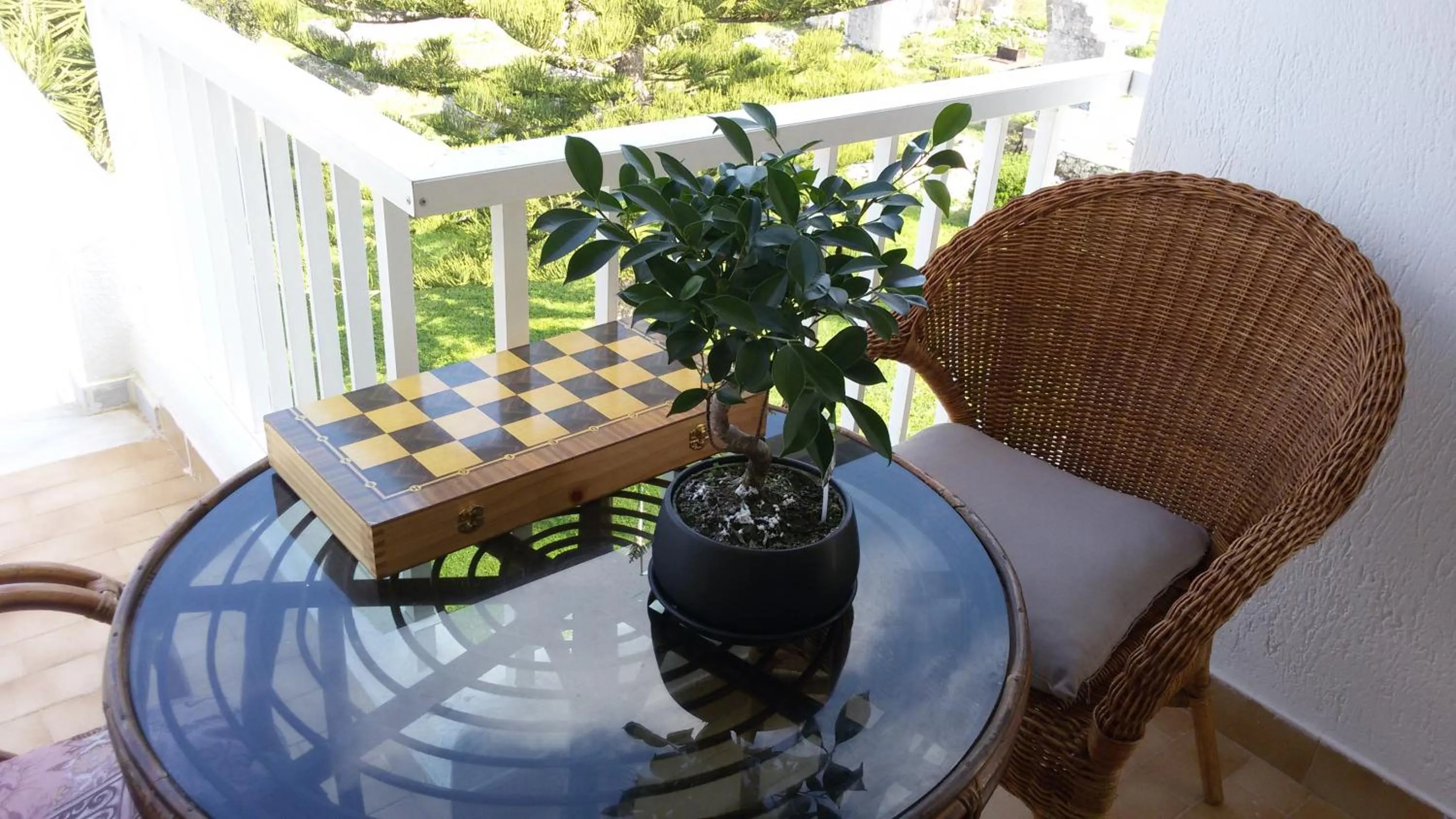 Balcony/Terrace in Eftihia Apartments