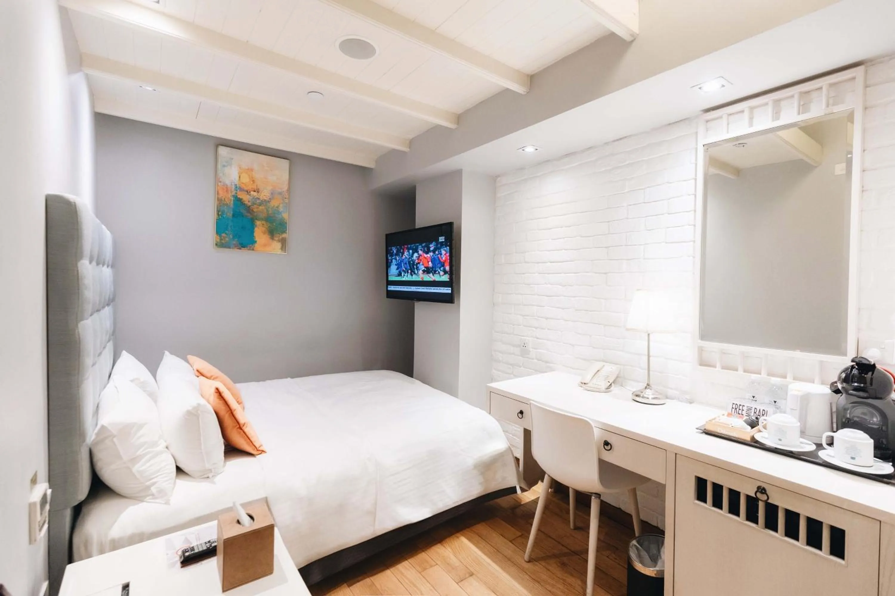 Bed in Hotel NuVe Heritage