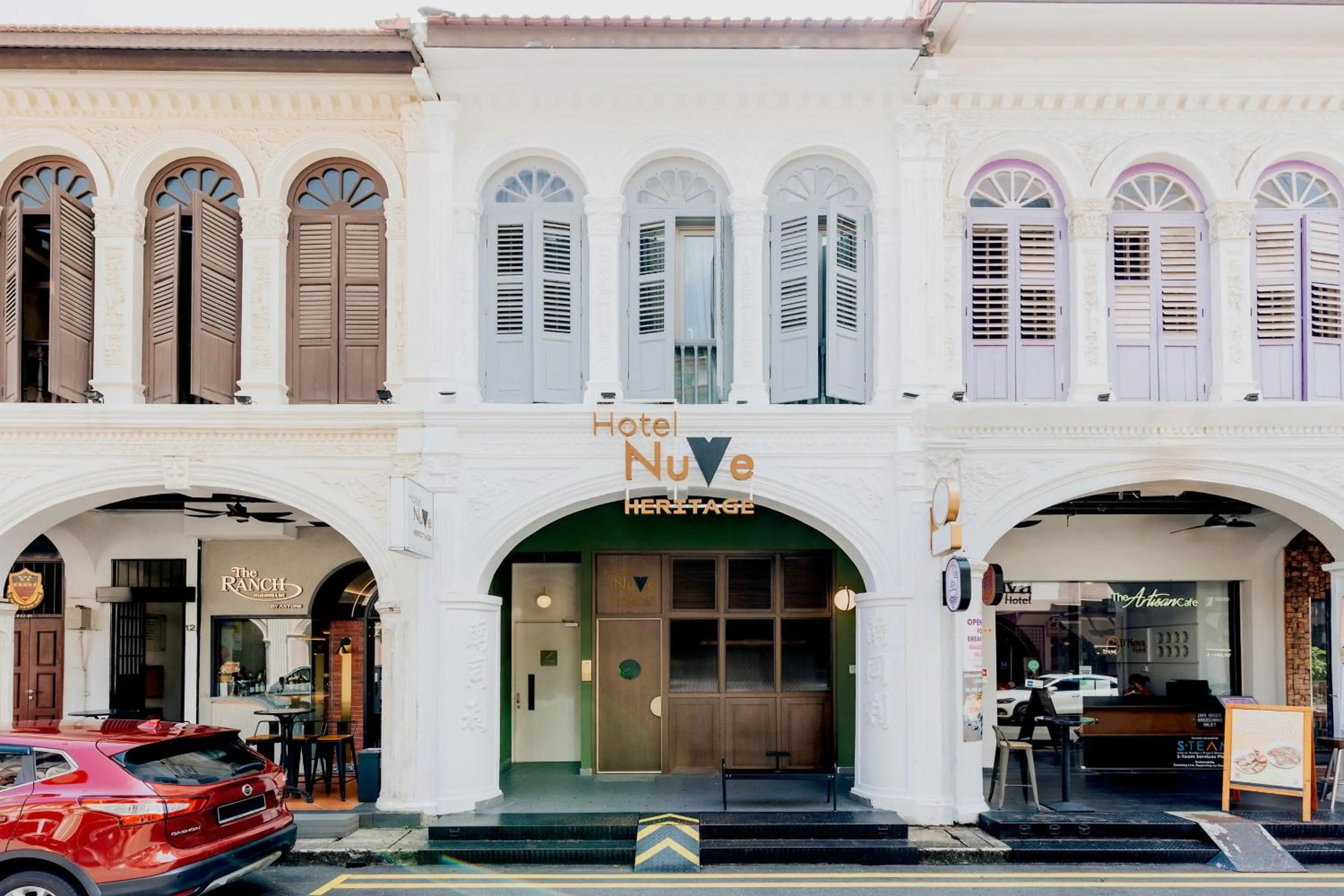 Facade/entrance in Hotel NuVe Heritage