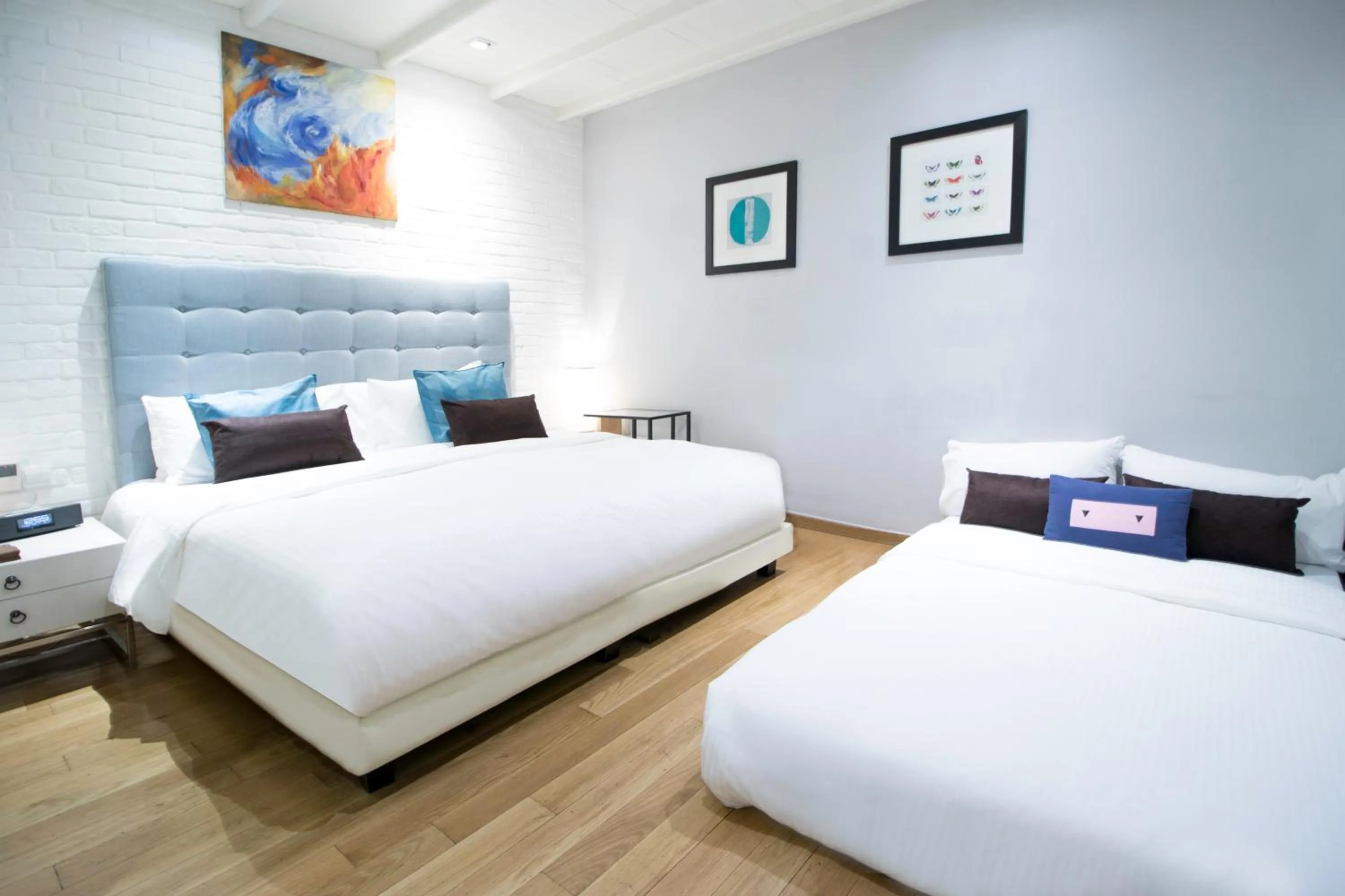 Bed in Hotel NuVe Heritage