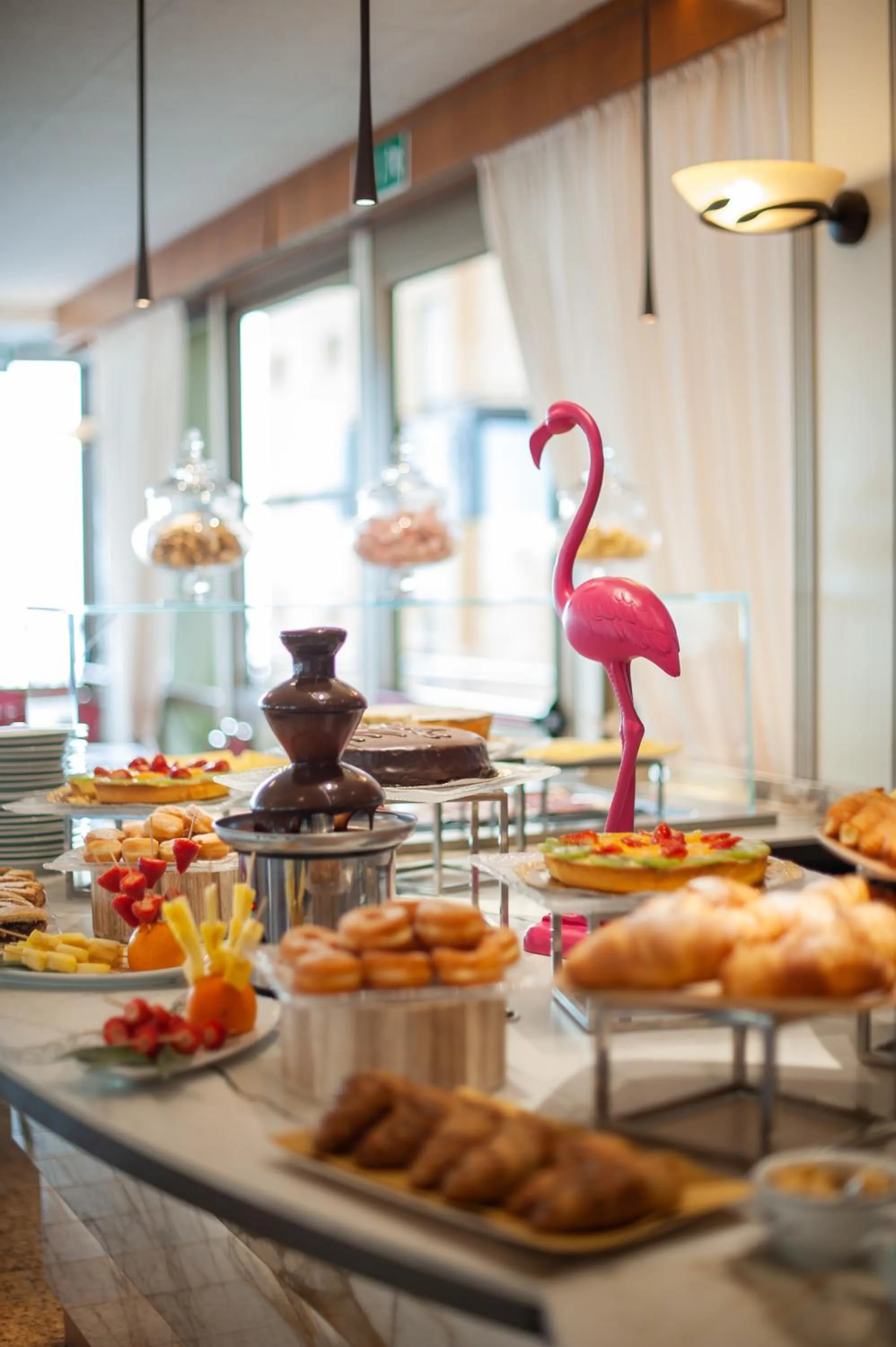 Breakfast in Hotel Flamingo