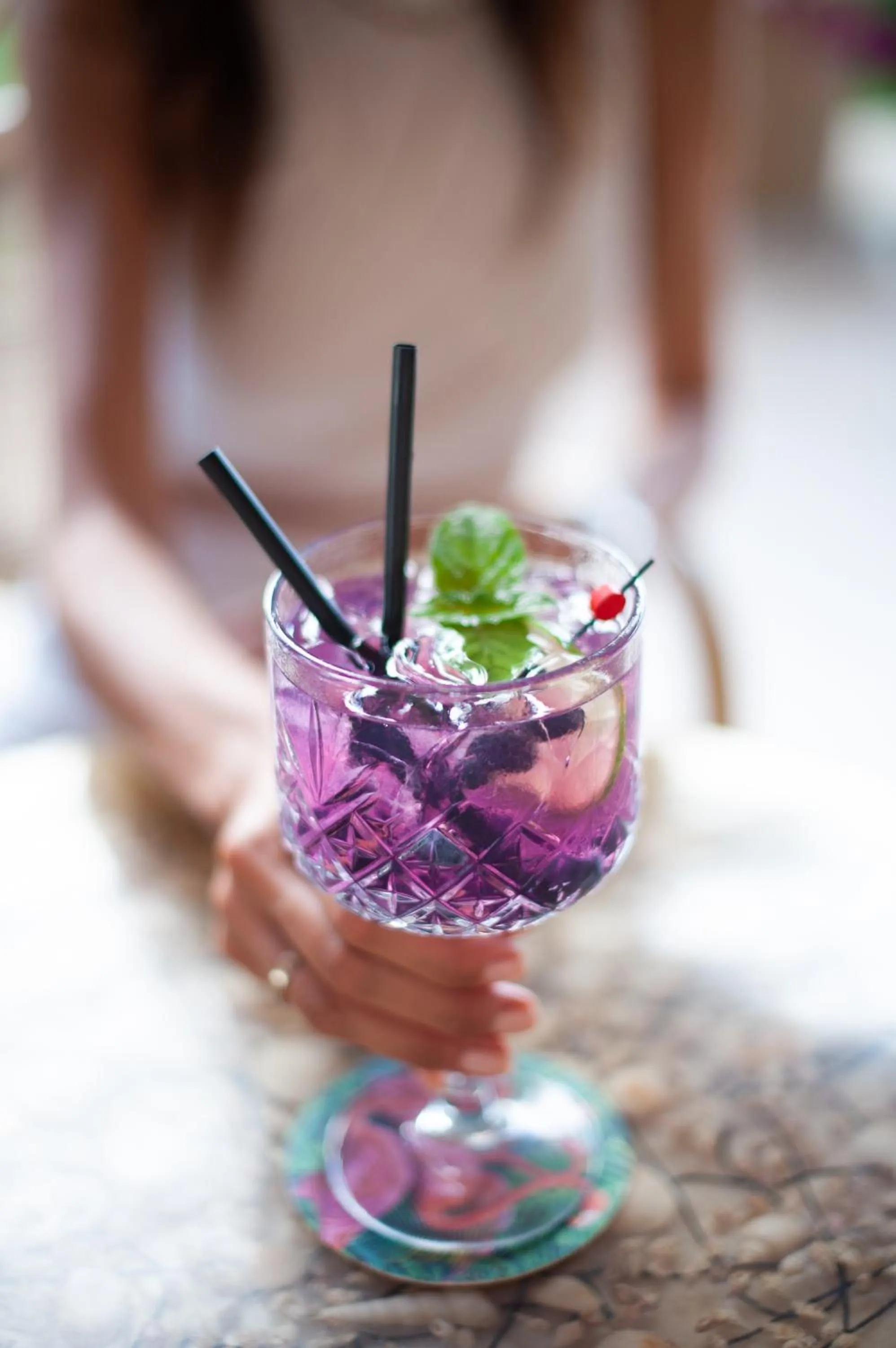 Drinks in Hotel Flamingo