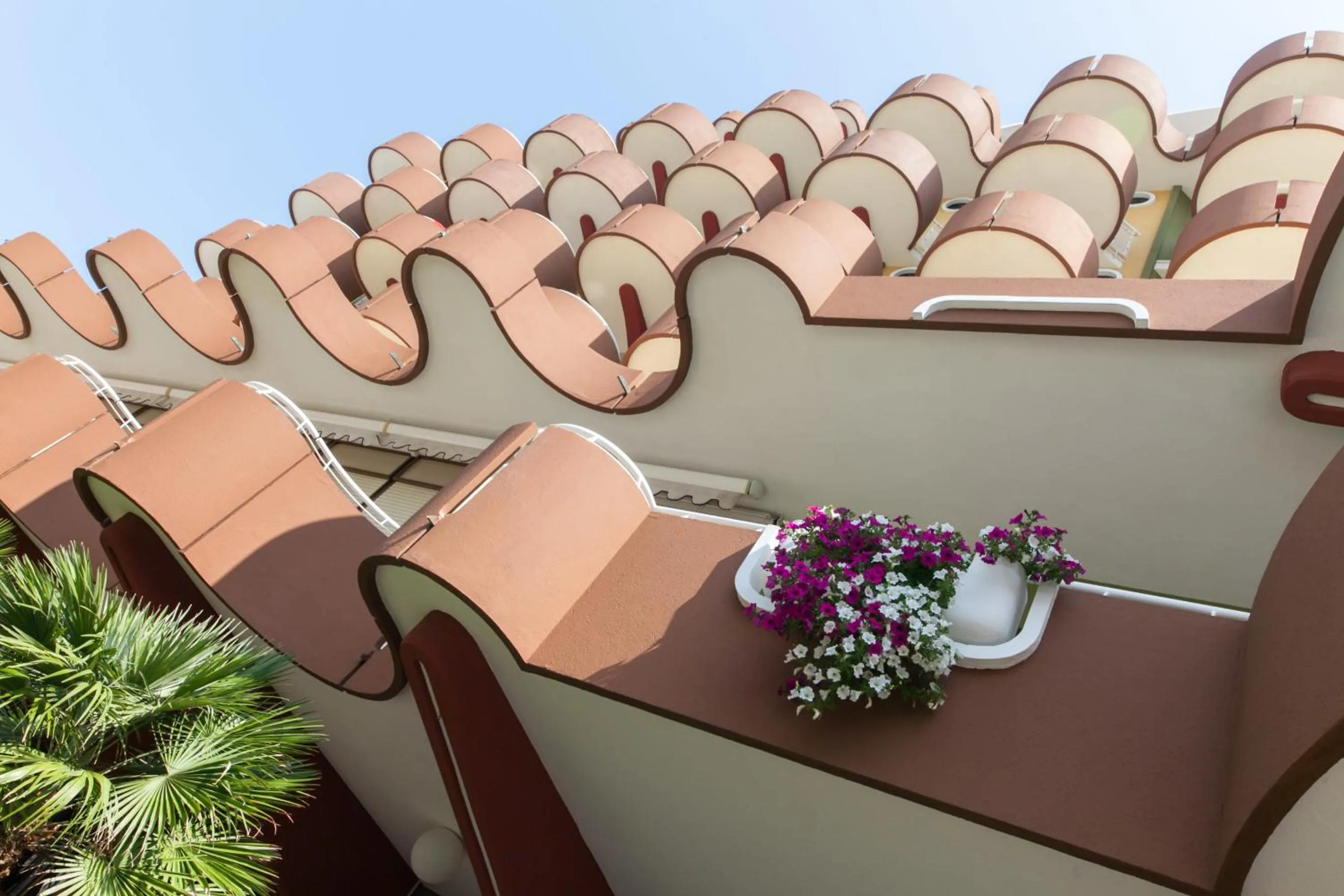 Decorative detail in Hotel Flamingo