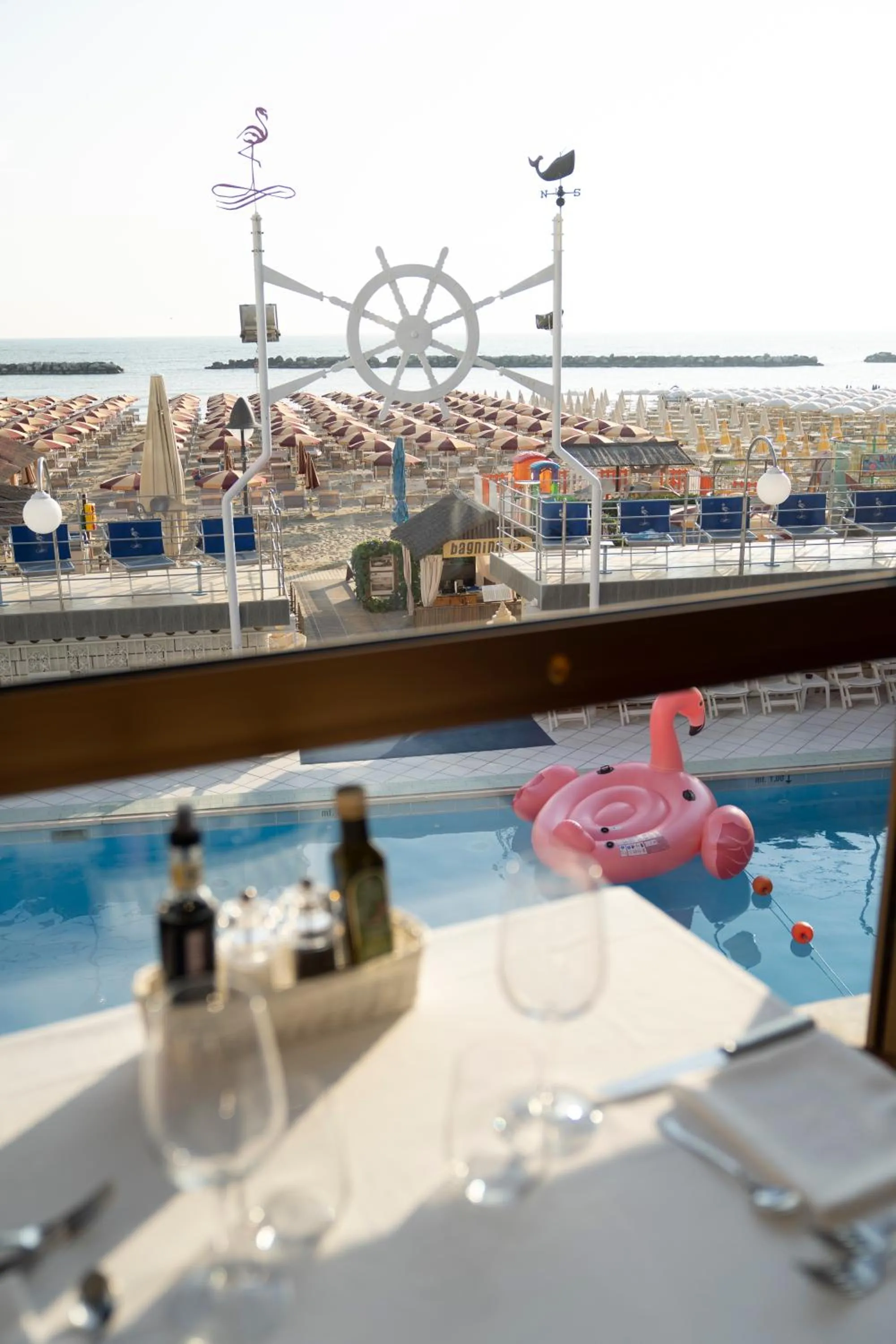 Swimming pool in Hotel Flamingo