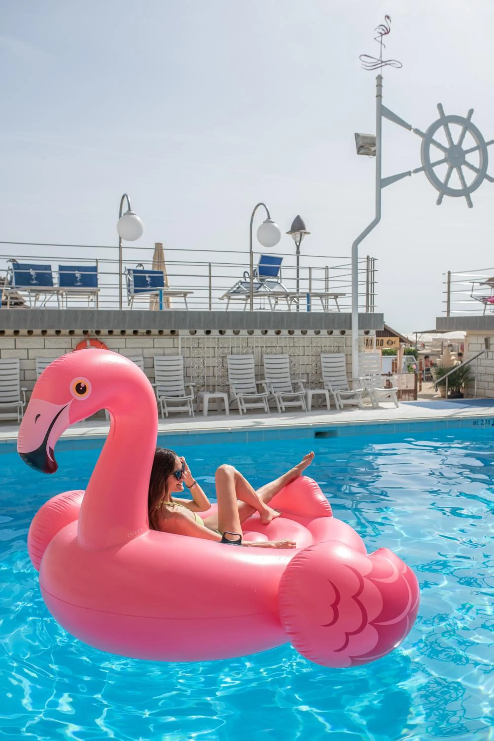 Swimming pool in Hotel Flamingo