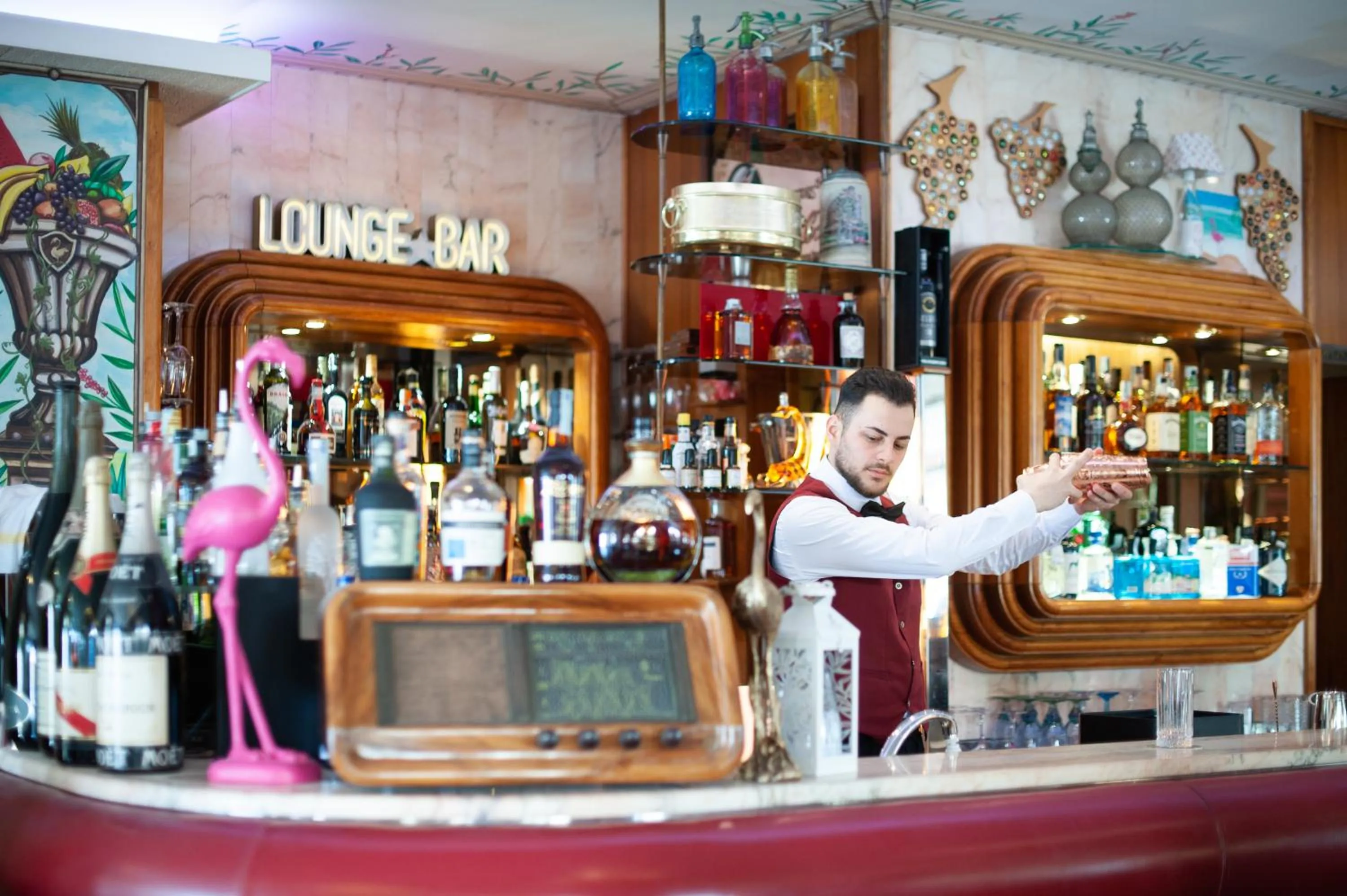 Lounge or bar in Hotel Flamingo
