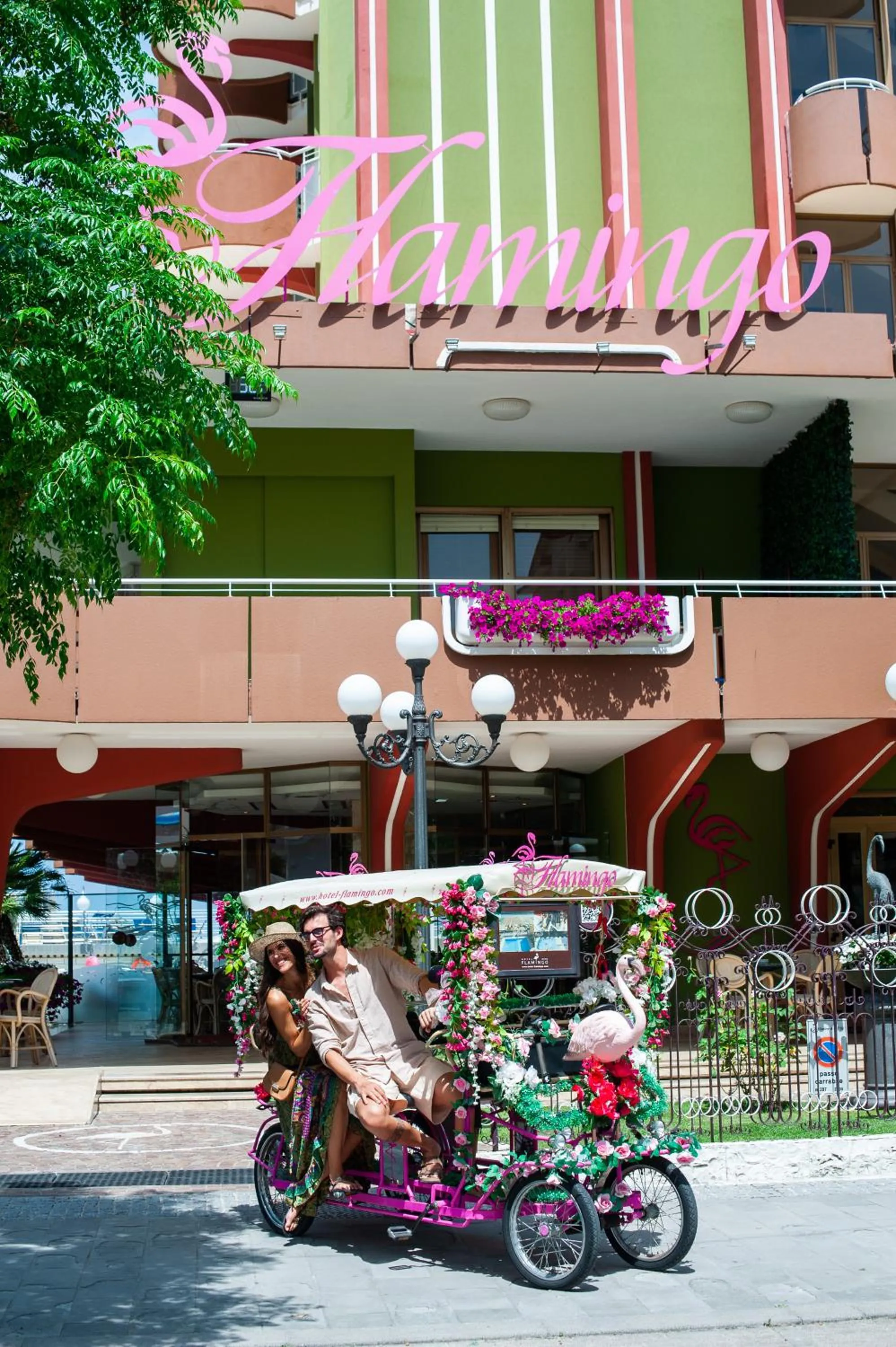 Property building in Hotel Flamingo