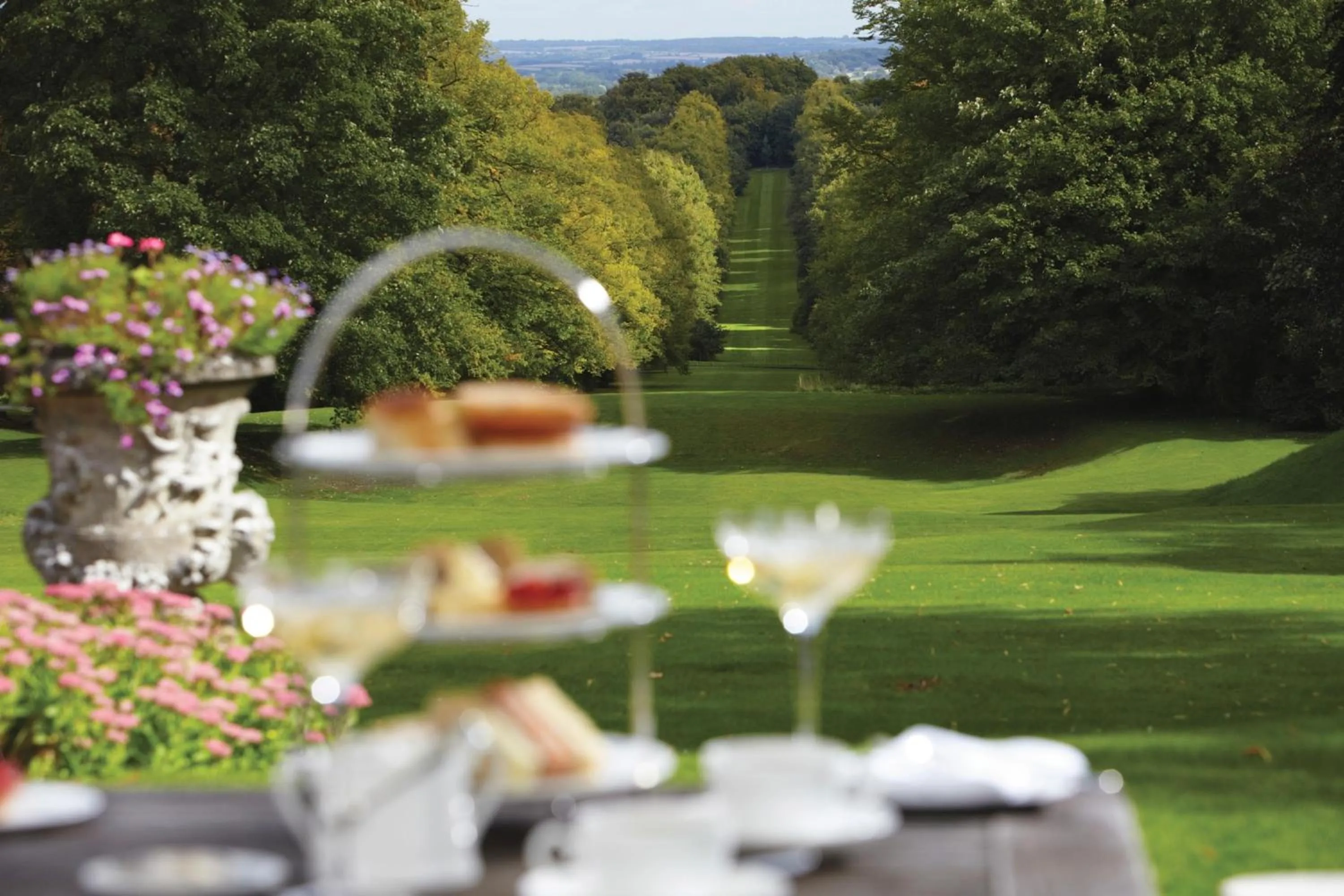 Garden in Lainston House