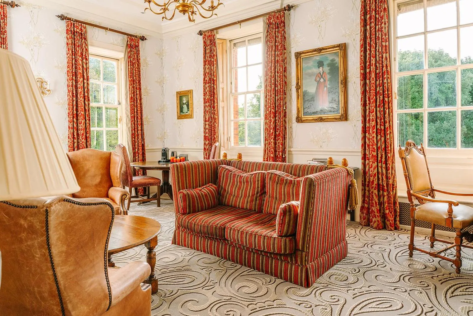 View (from property/room) in Lainston House