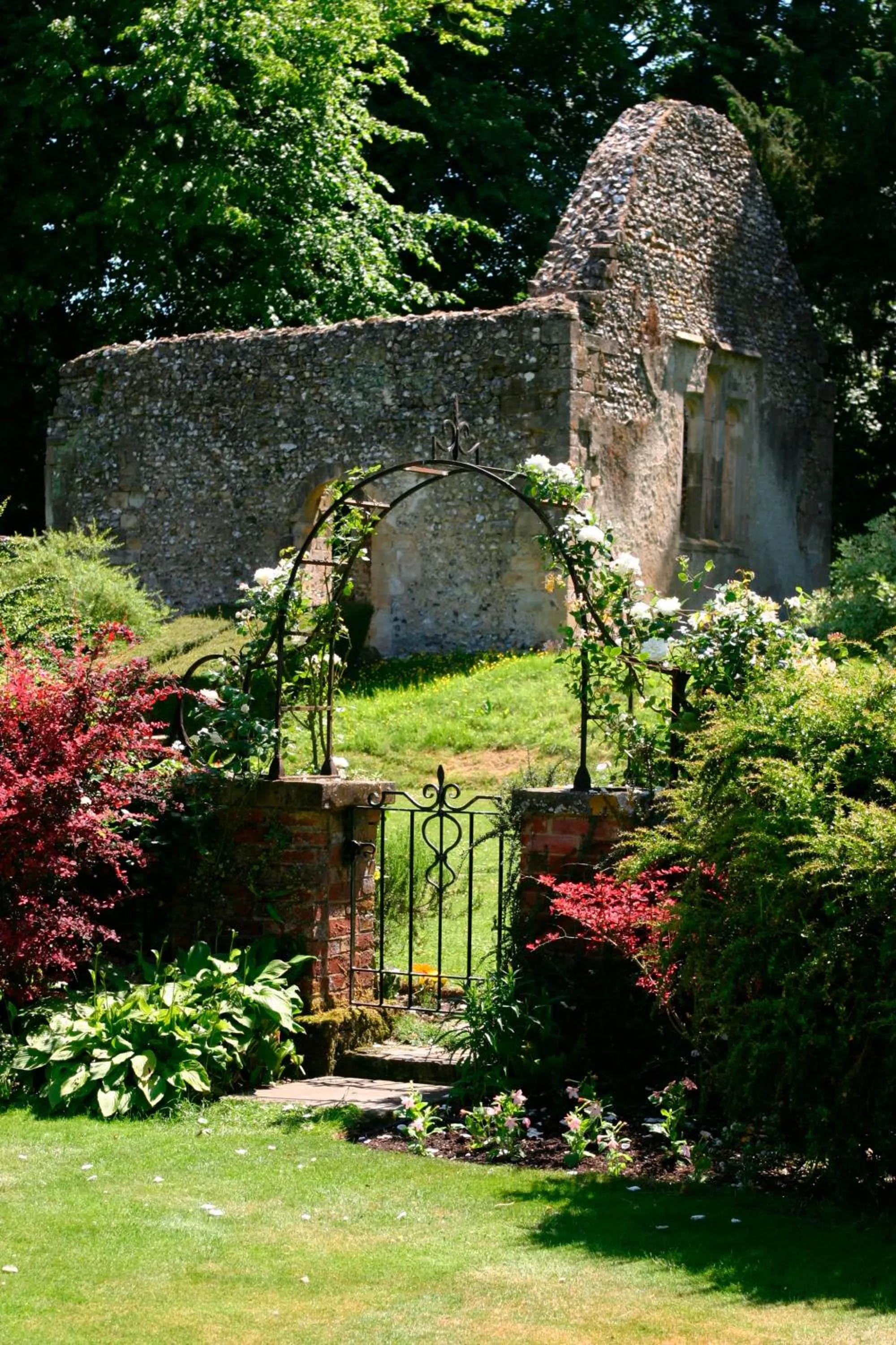 Garden in Lainston House