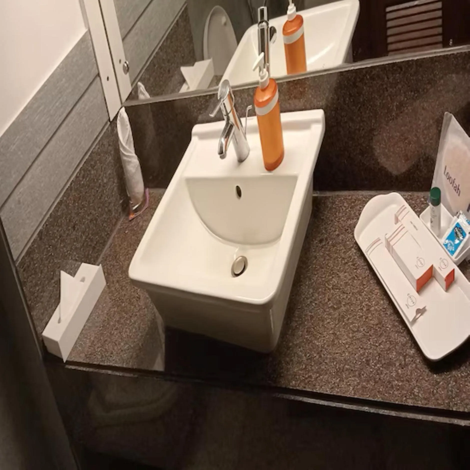 Bathroom in The Cunningham Hotel Bangalore