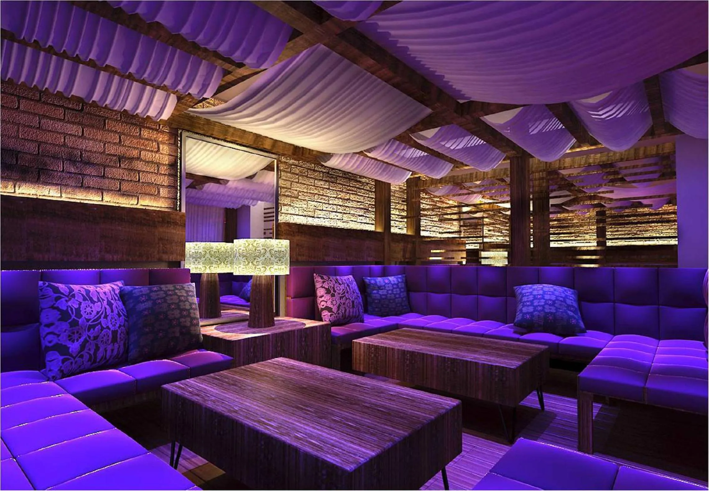Lounge or bar in The Cunningham Hotel Bangalore
