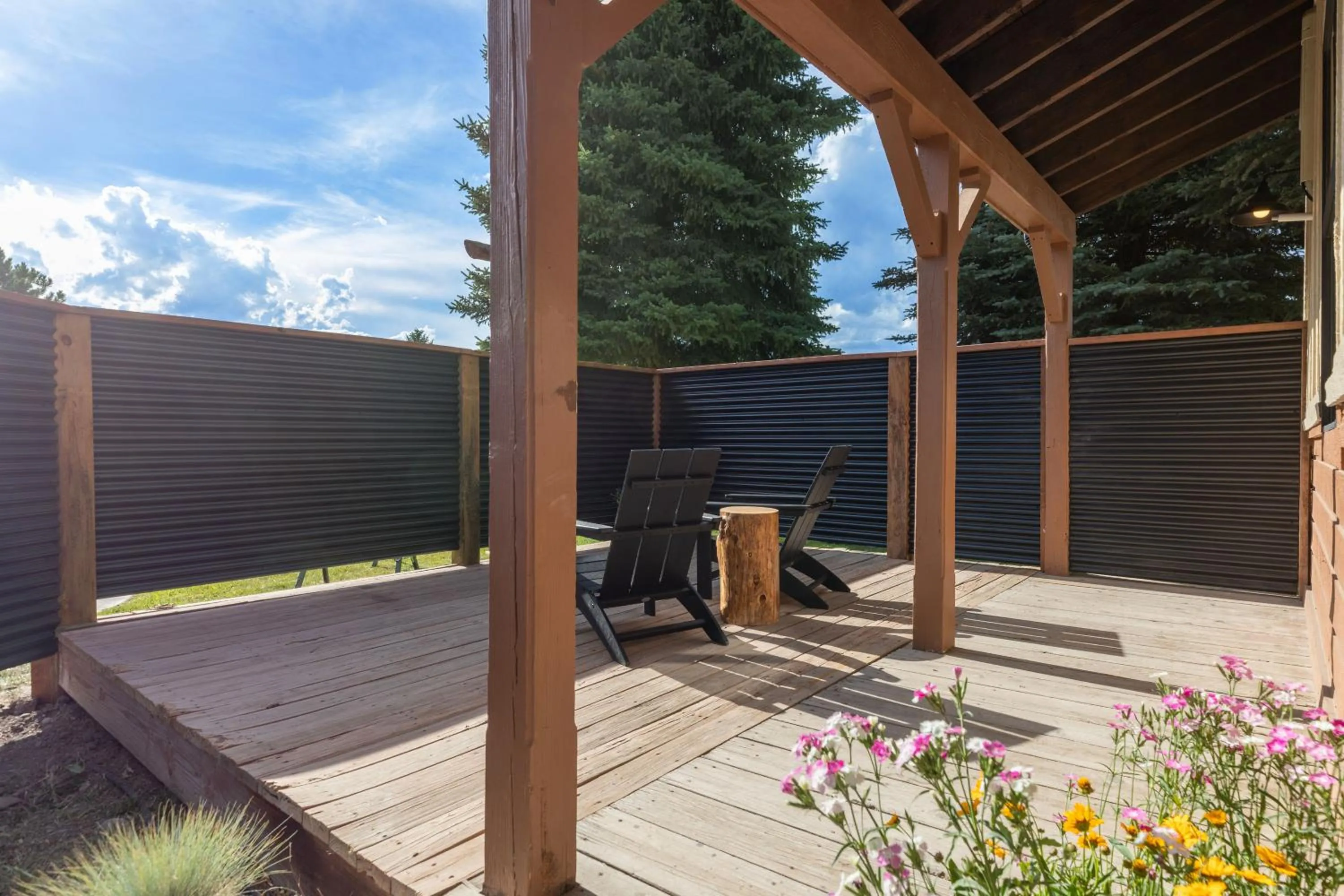 Patio in Hotel Palomino