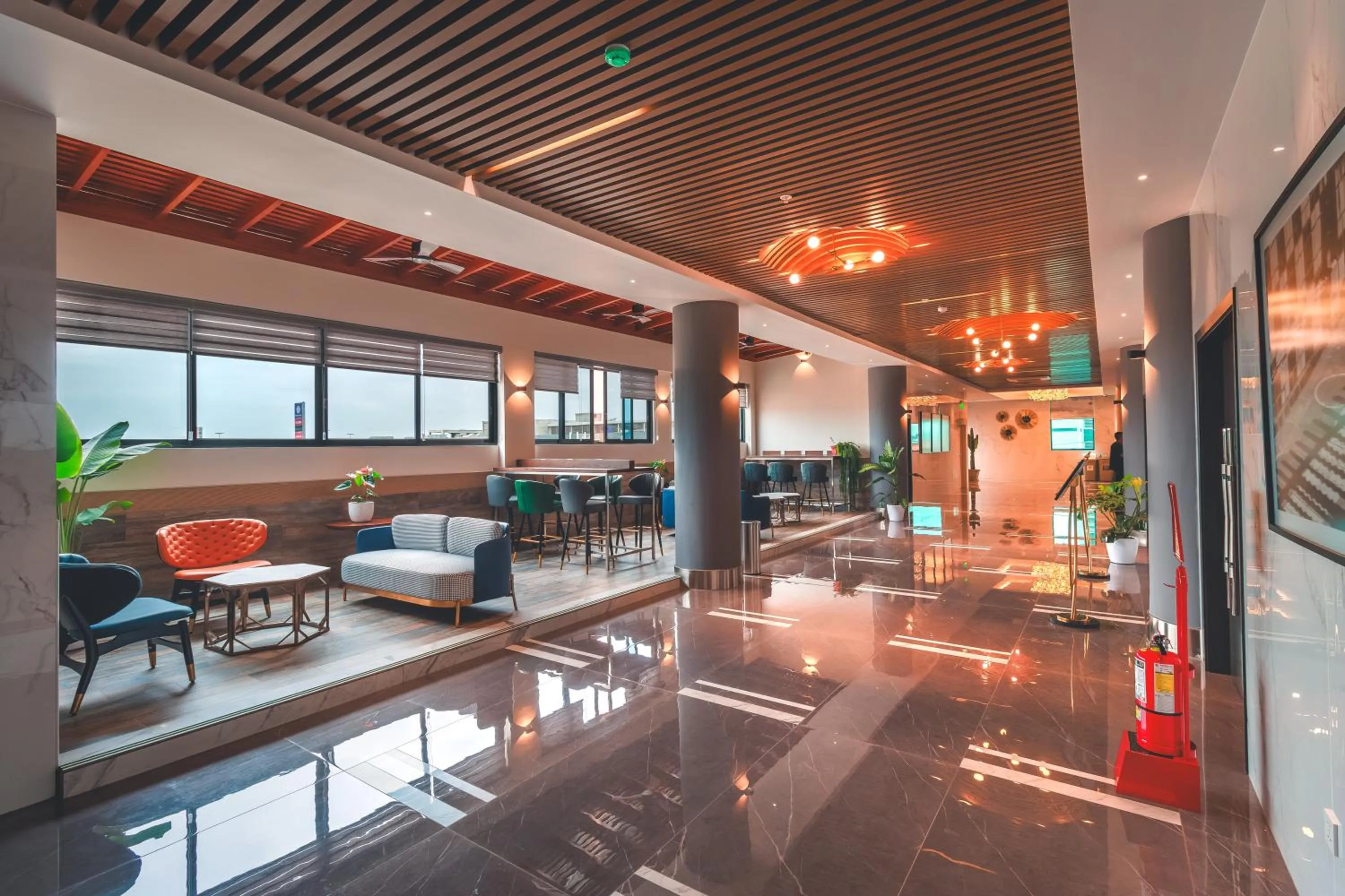 Living room in Lyz Business Hotel Piura