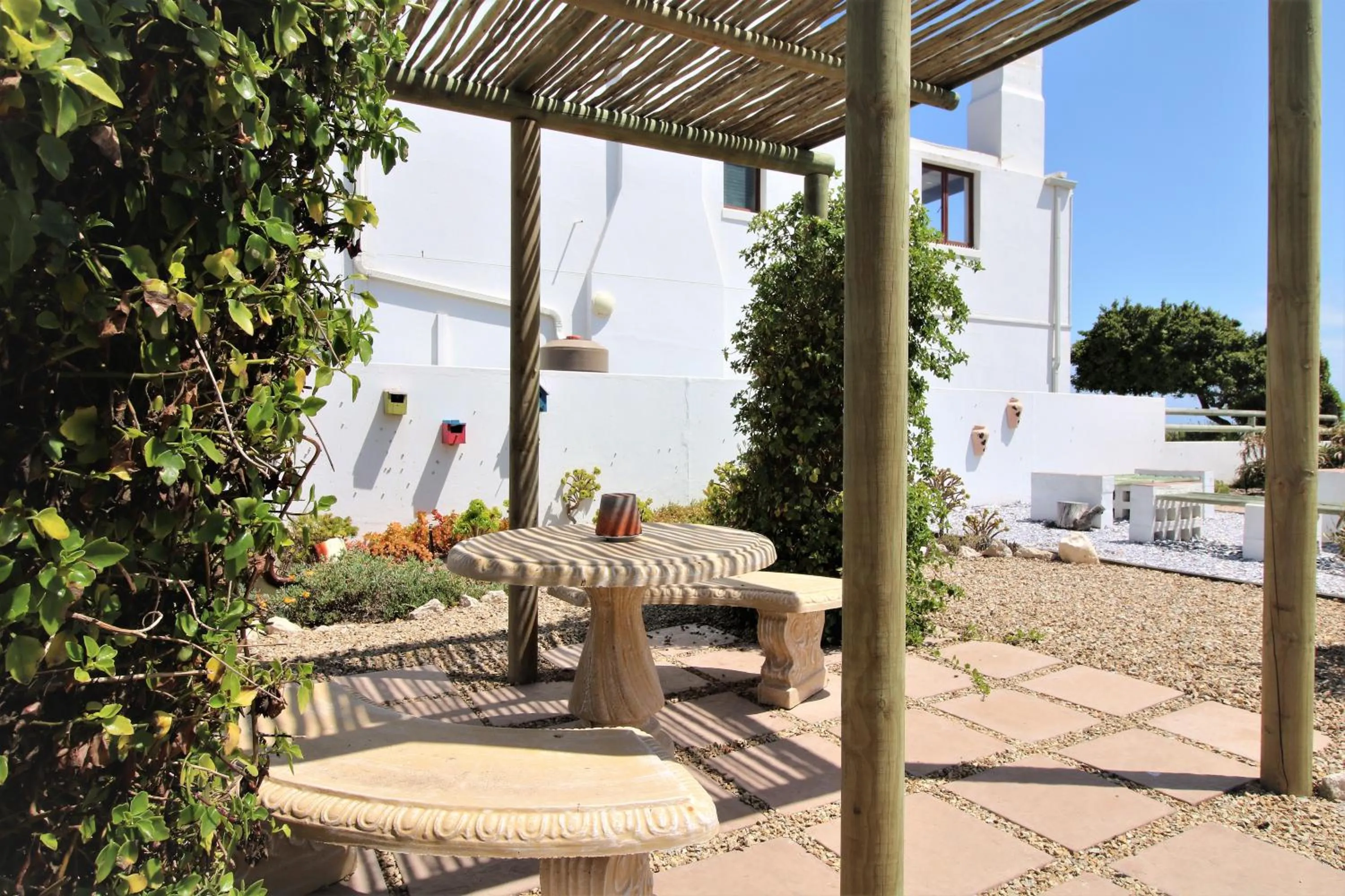 Patio in Baywatch Guest House