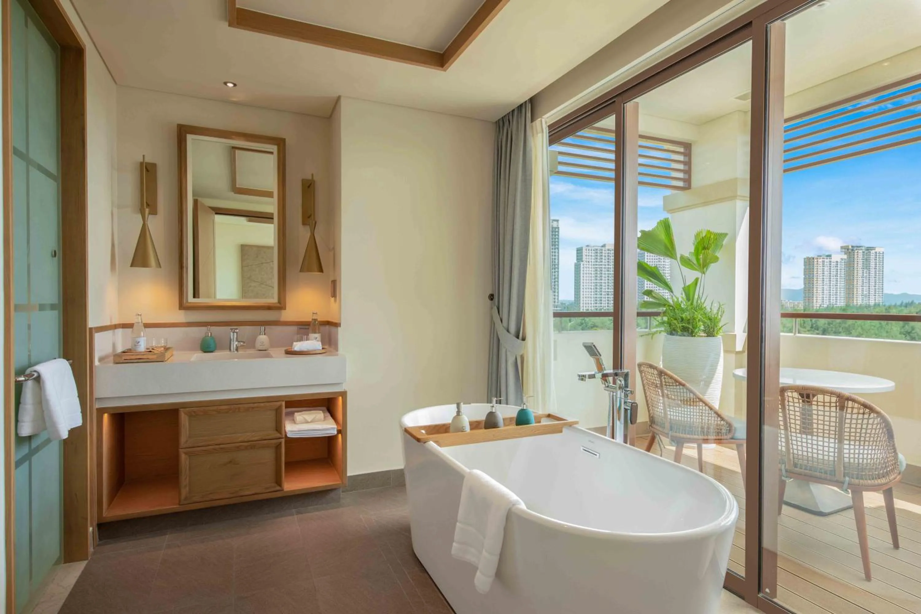 Bathroom in Fusion Resort and Villas Da Nang