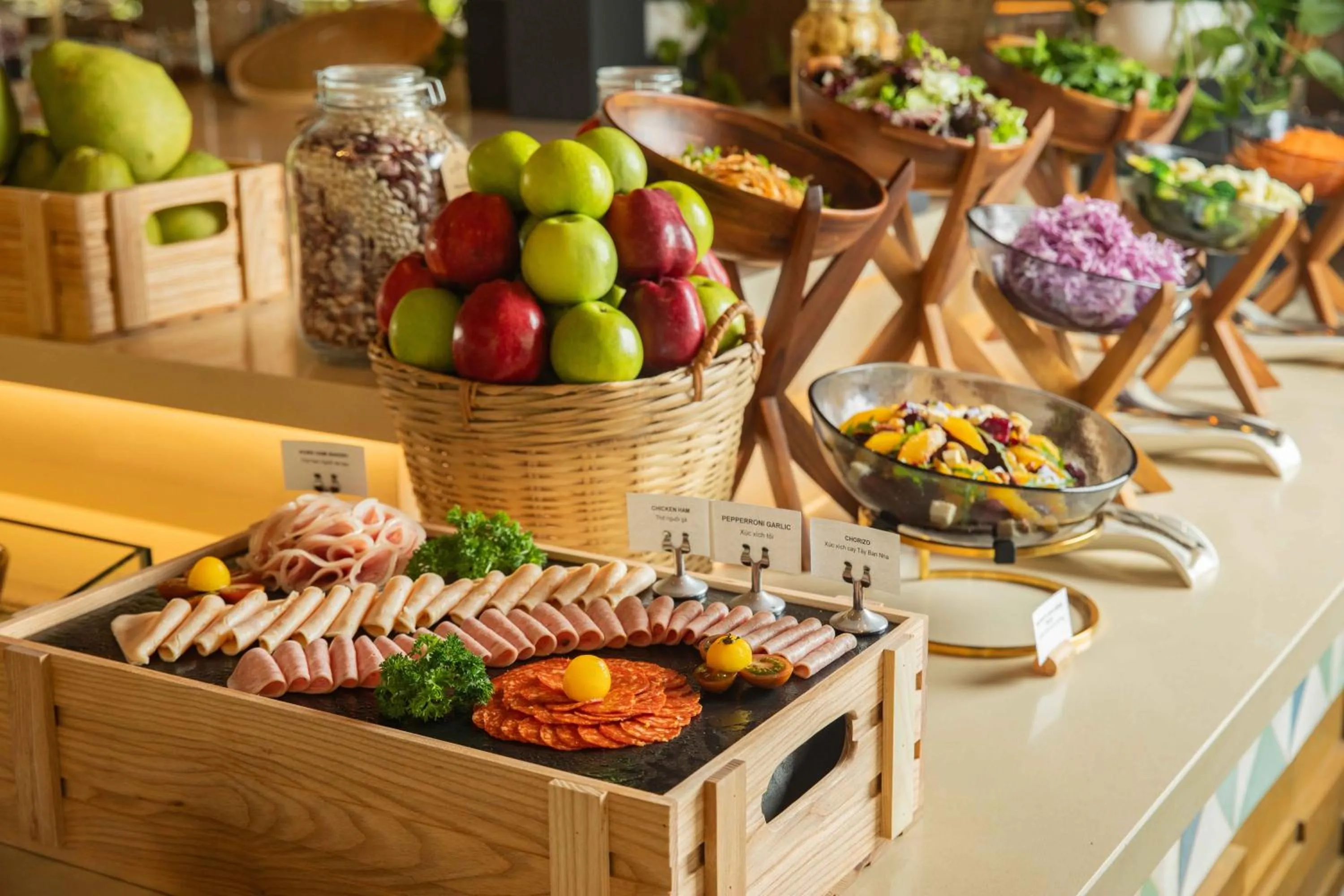 Food close-up in Fusion Resort and Villas Da Nang