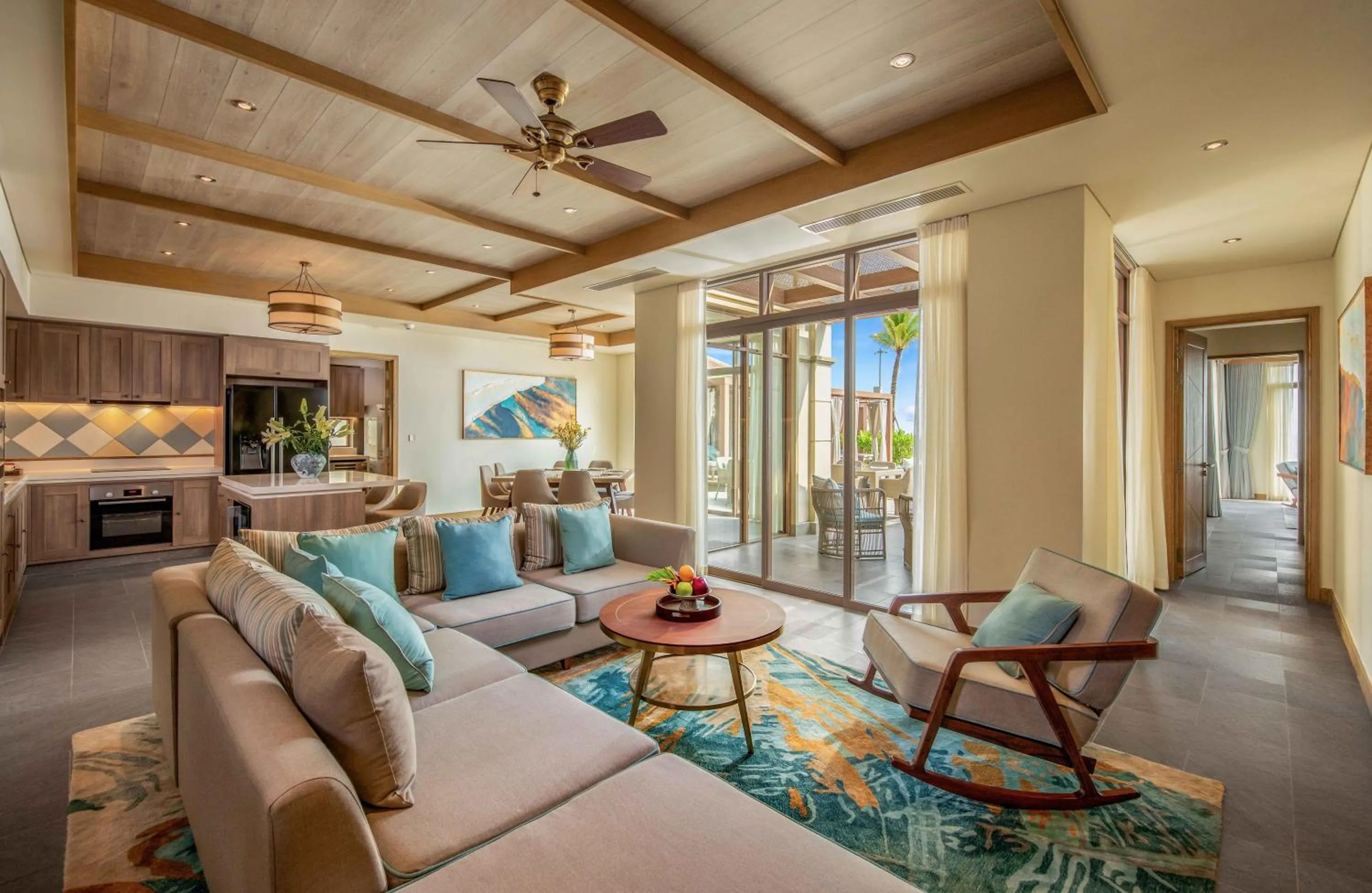 Living room in Fusion Resort and Villas Da Nang