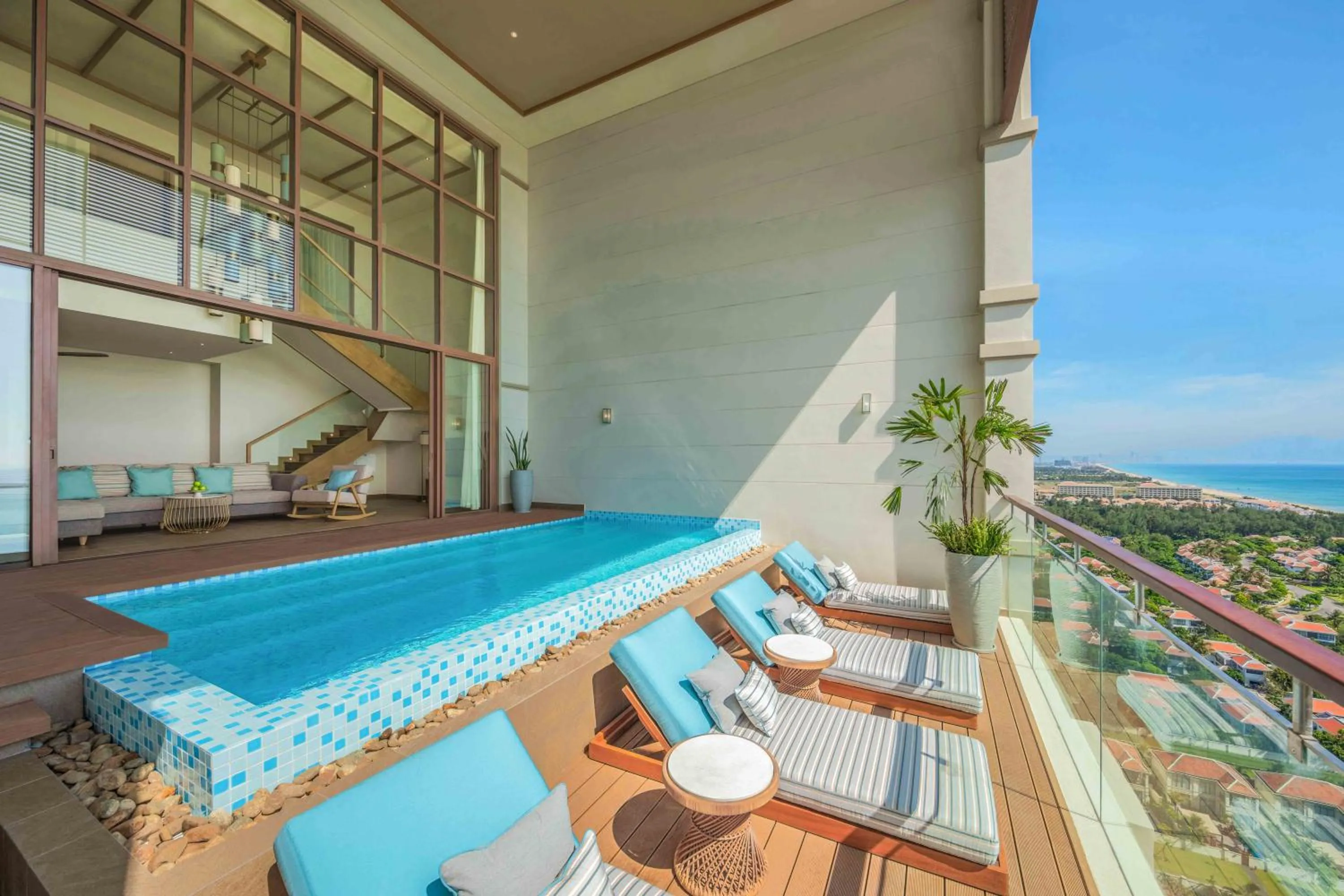 Balcony/Terrace in Fusion Resort and Villas Da Nang