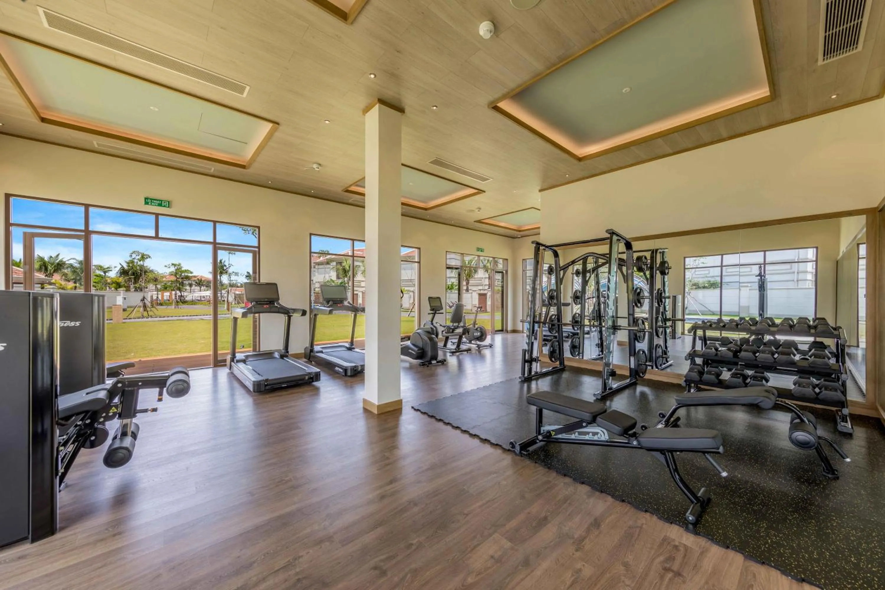 Fitness centre/facilities in Fusion Resort and Villas Da Nang