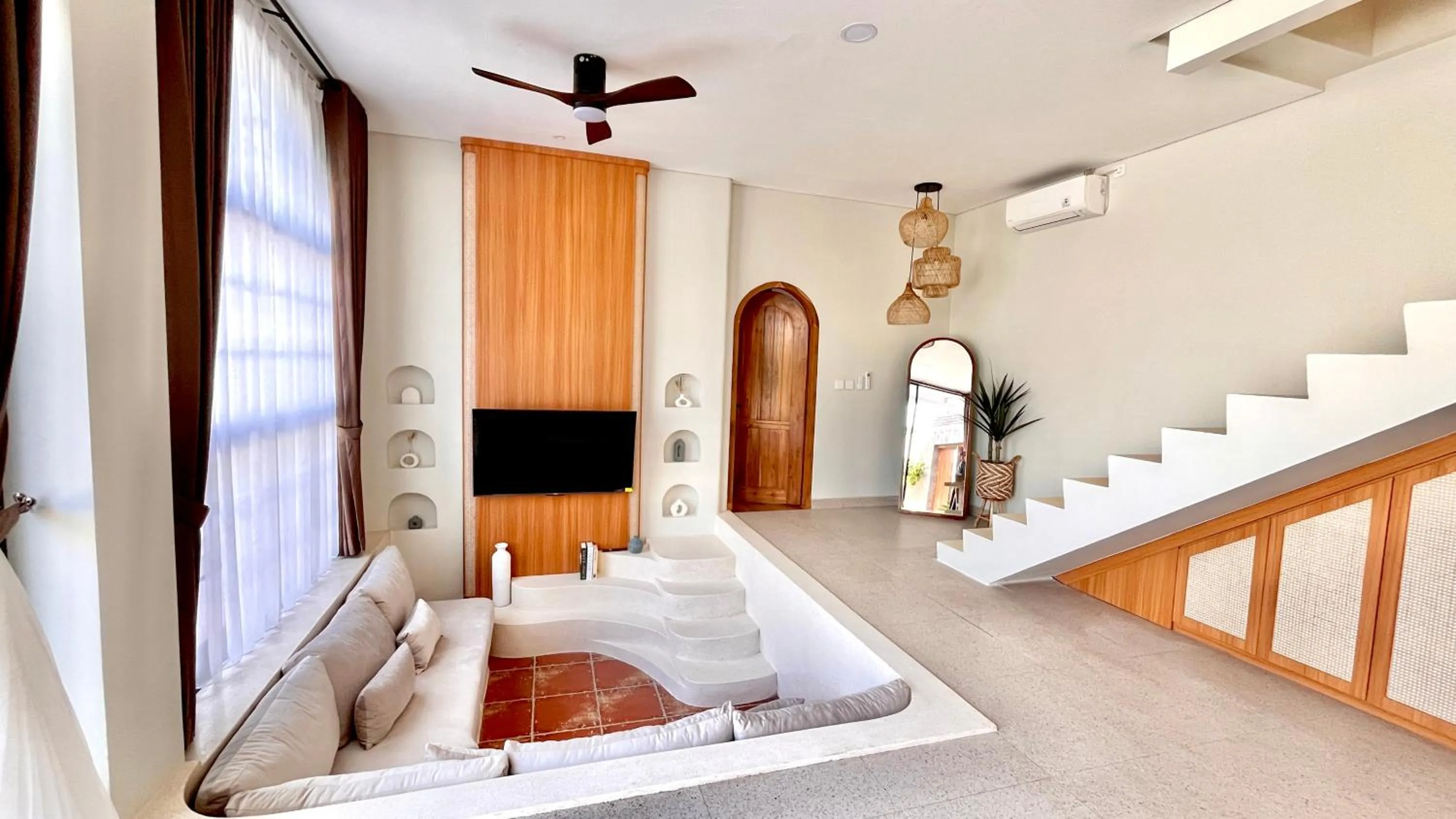 Seating area in The BALIem Villa