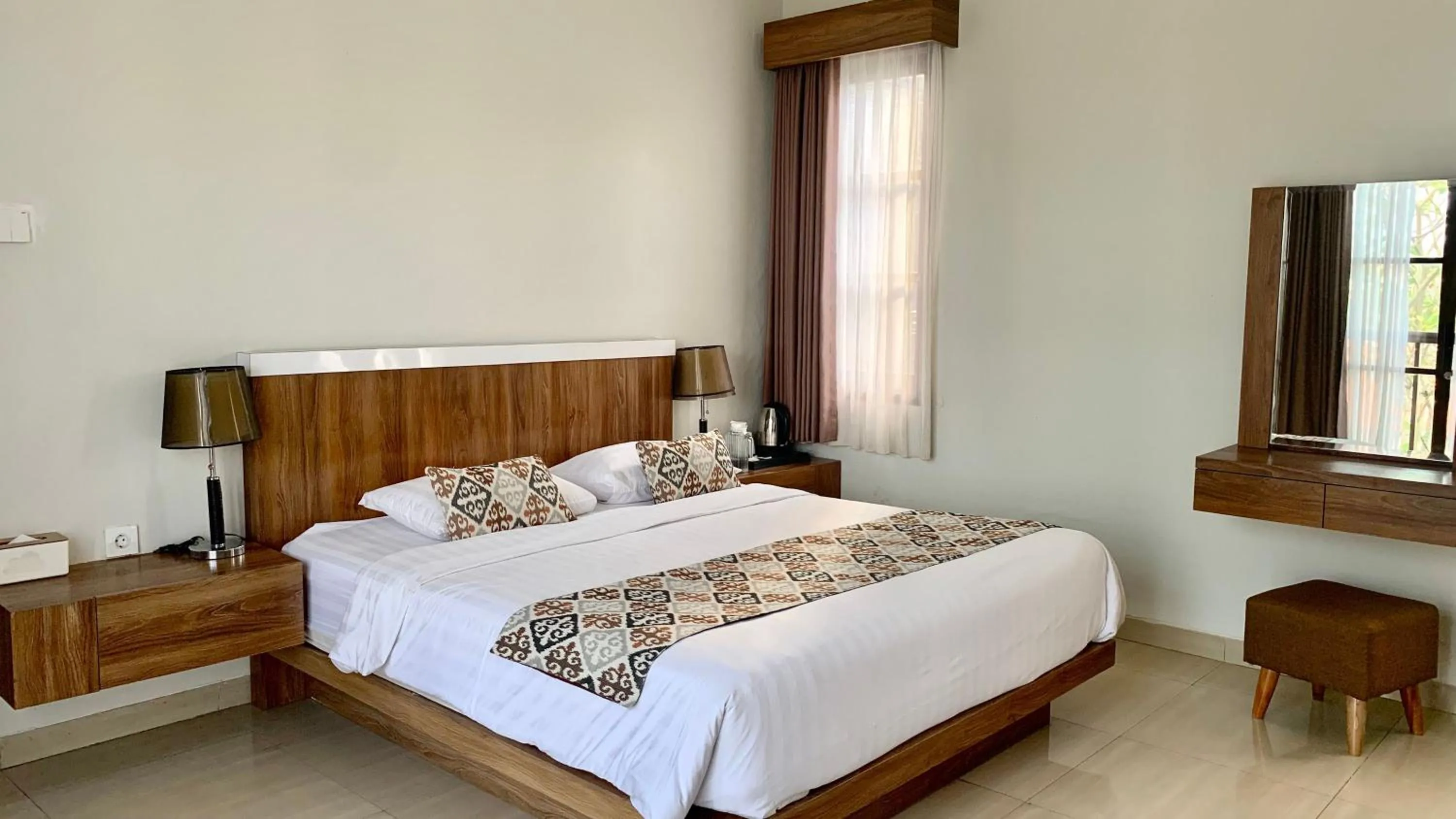 Bed in The BALIem Villa