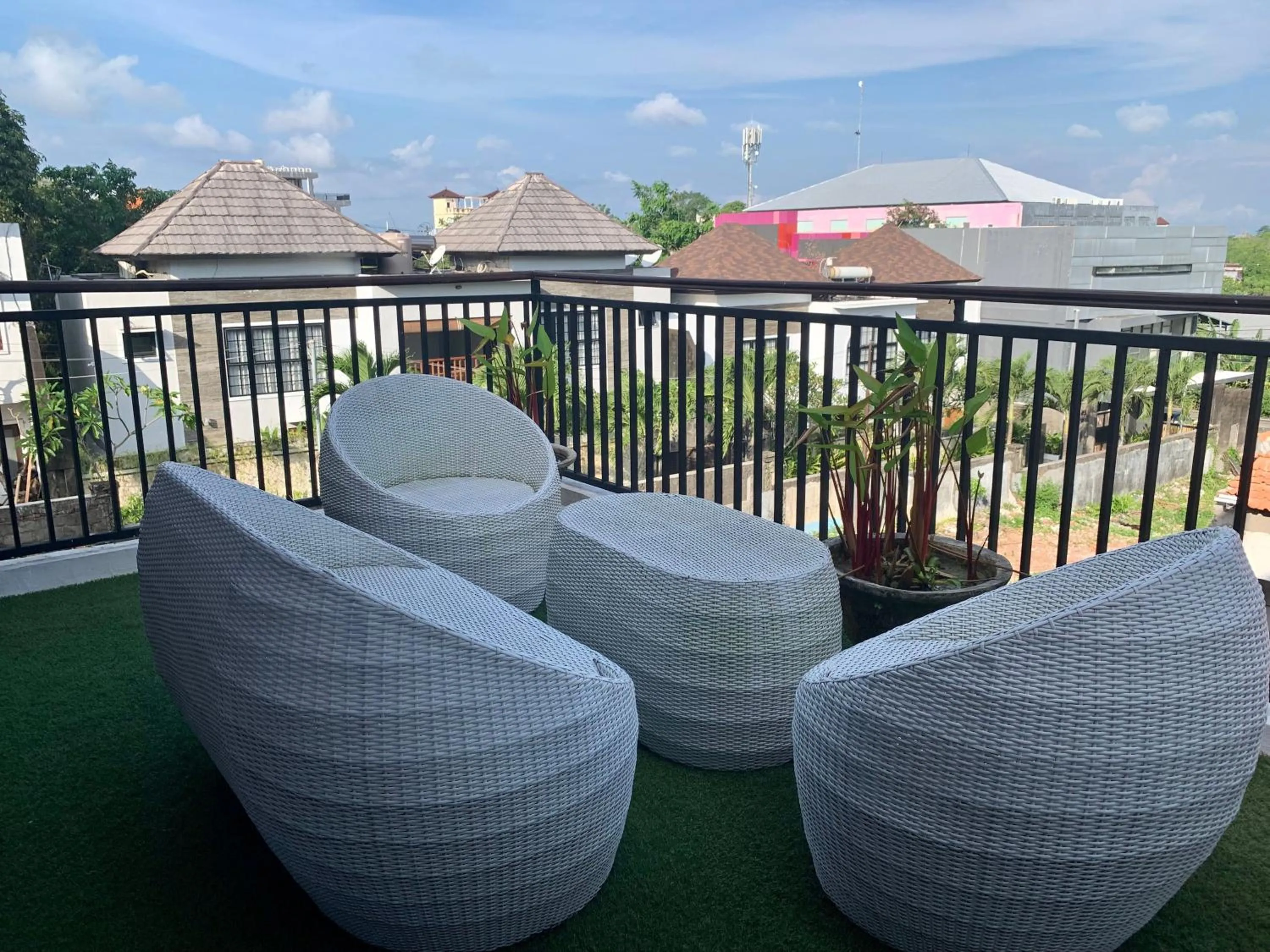 Balcony/Terrace in The BALIem Villa
