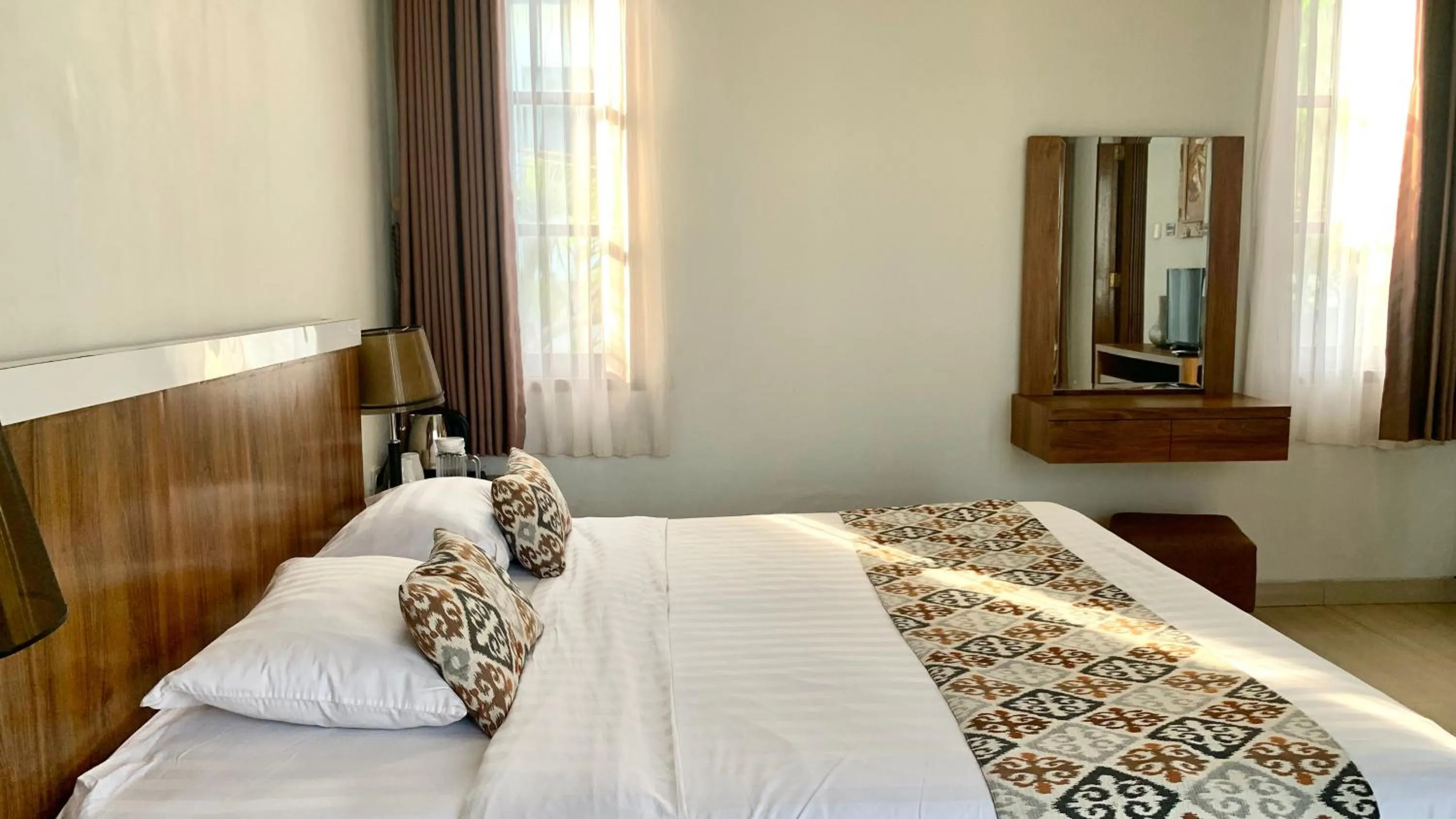 Bed in The BALIem Villa