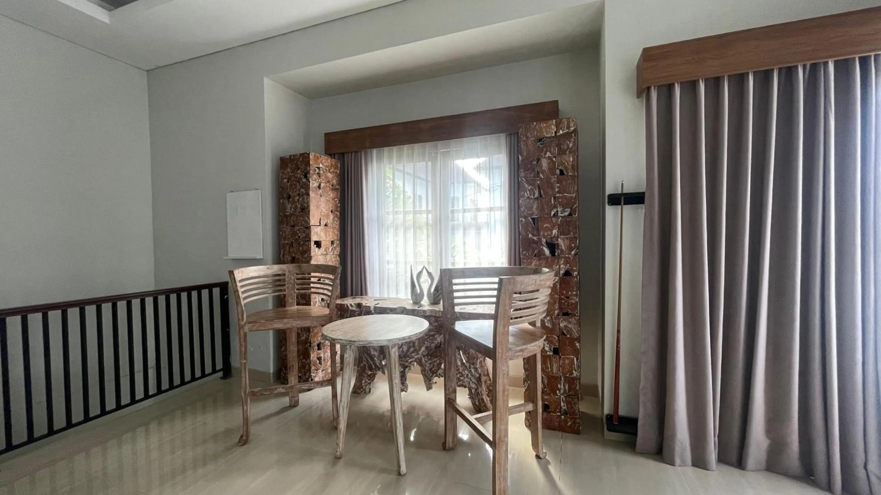 Seating area in The BALIem Villa